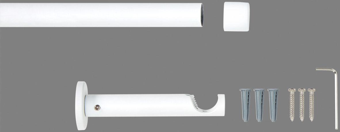 Good Life Vorhangstange "Gorra" Ø 20 mm 1 läufig-läufig Fixmaß günstig online kaufen