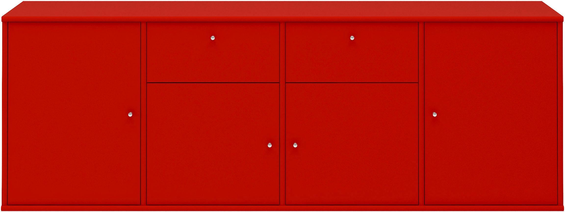 Hammel Furniture Sideboard »Mistral, Hochwertig Schrank, hängend/stehend montierbar«, mit Türen und Schubladen, B: 177 cm, anpassungsbar Designmöbel