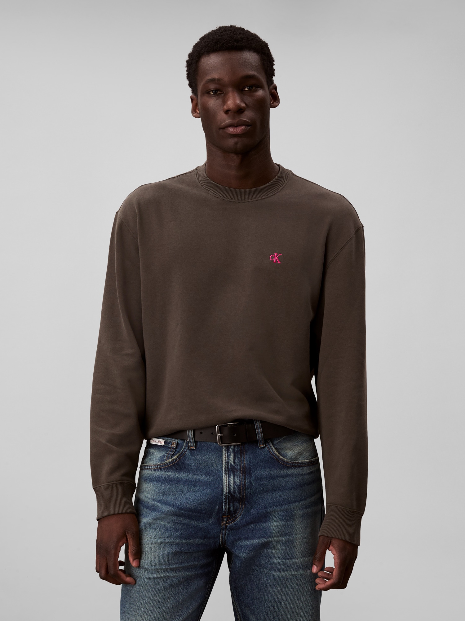 Calvin Klein Jeans Sweatshirt, regular fit, Rundhalsausschnitt günstig online kaufen
