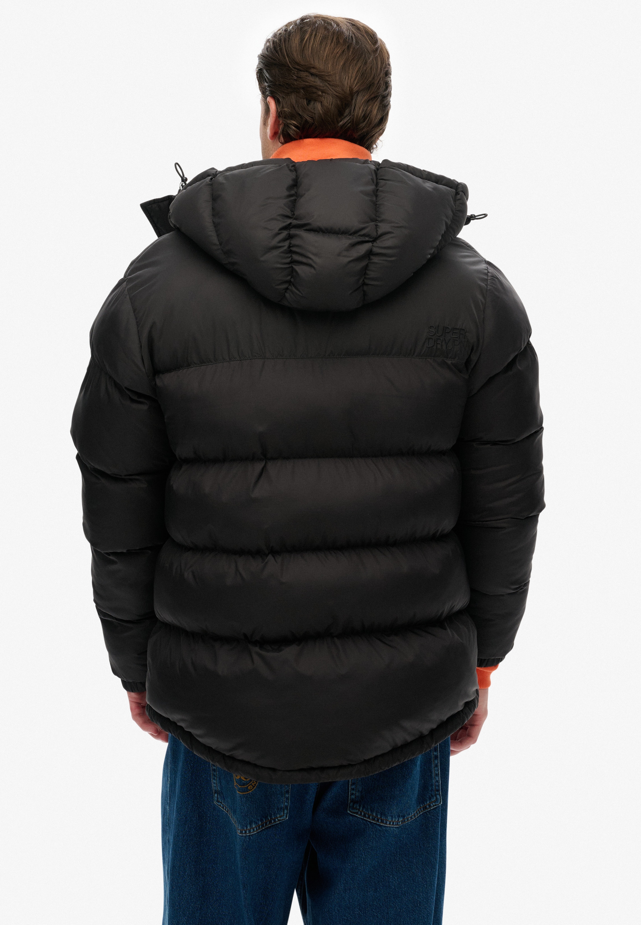 Superdry Steppjacke »HOODED TECH PADDED JKT«, mit Kapuze
