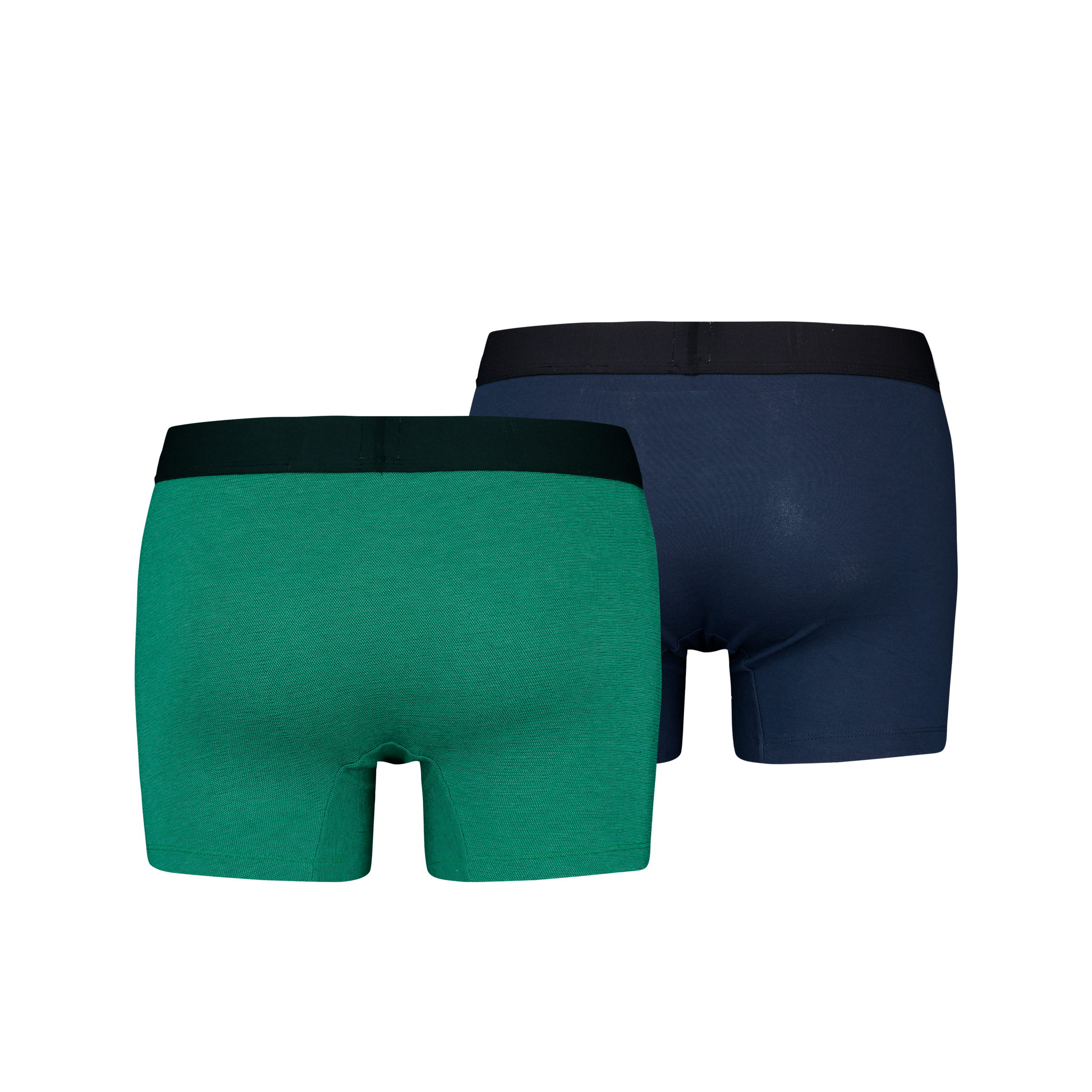 Levi's® Boxershorts »LEVIS MEN OPT ILL BOXER BRIEF ORG CO 2P«, (2er Pack), Elastischer Logobund, ohne Eingriff