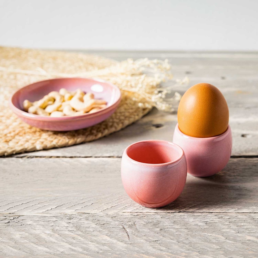 like. by Villeroy & Boch Eierbecher »Eierbecher Perlemor Home Coral 50 ml 2er Set rosa-rot«