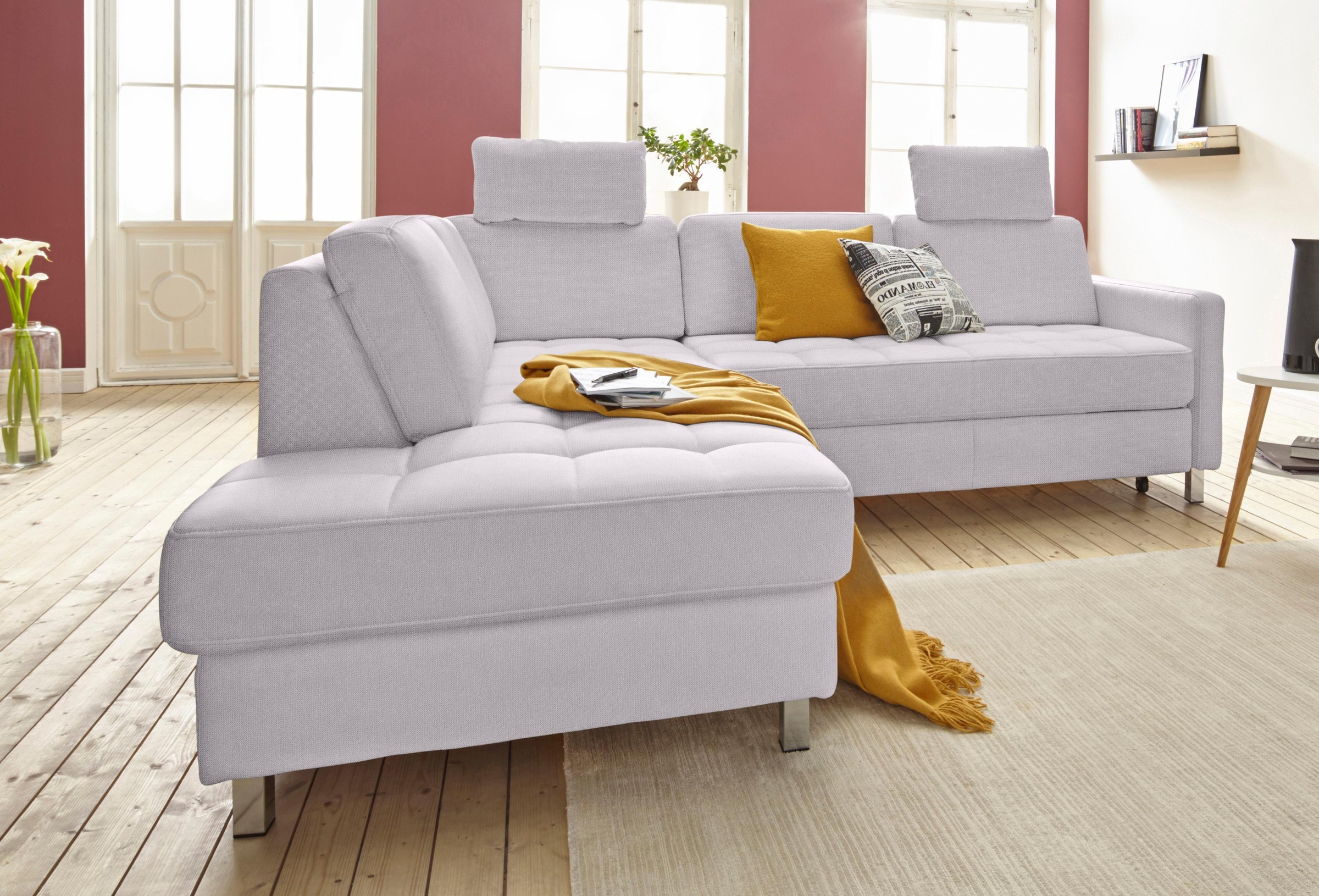 sit&more Sit&more Ecksofa »Pablo L-Form« patogi...