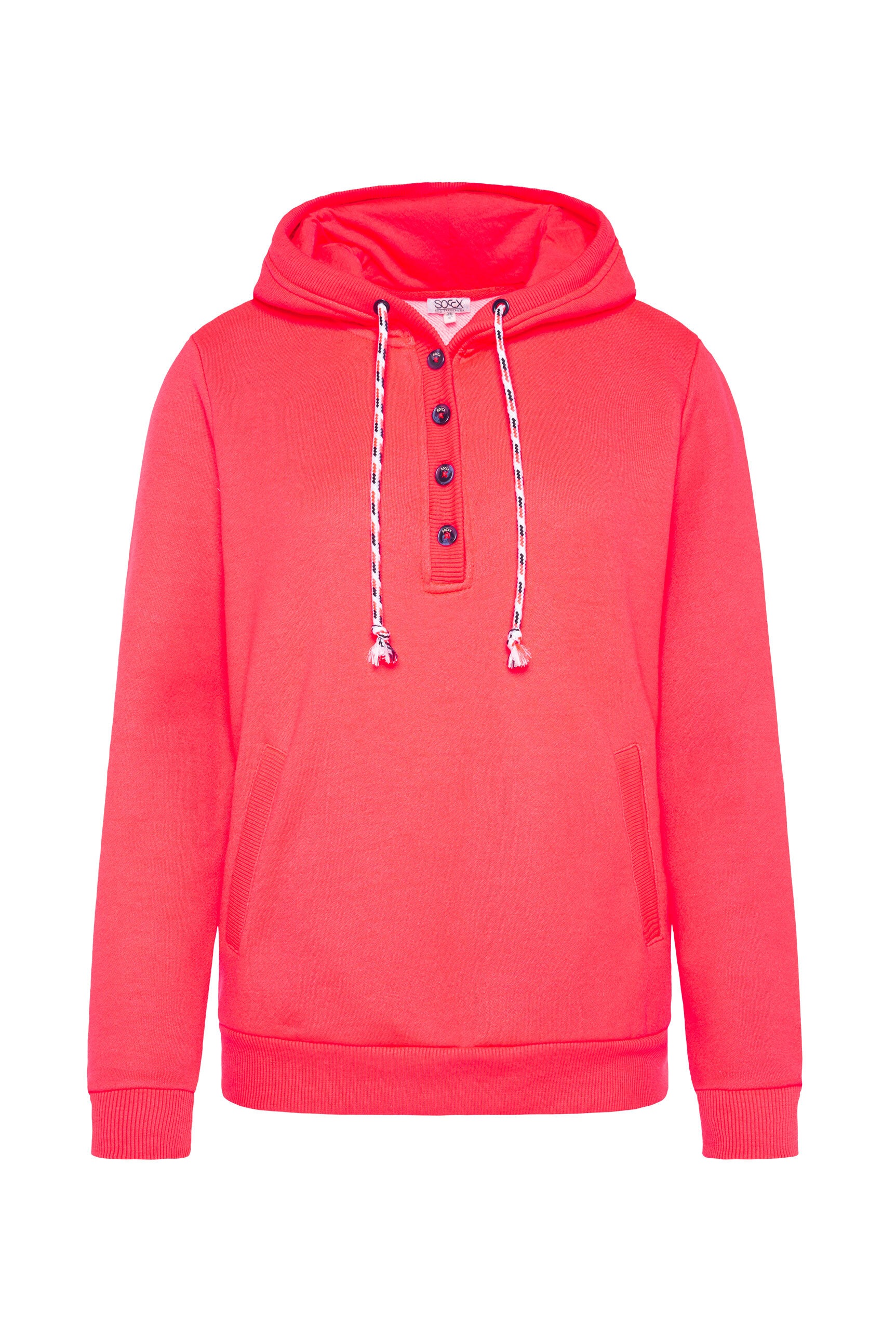 SOCCX Kapuzensweatshirt, mit Taschen