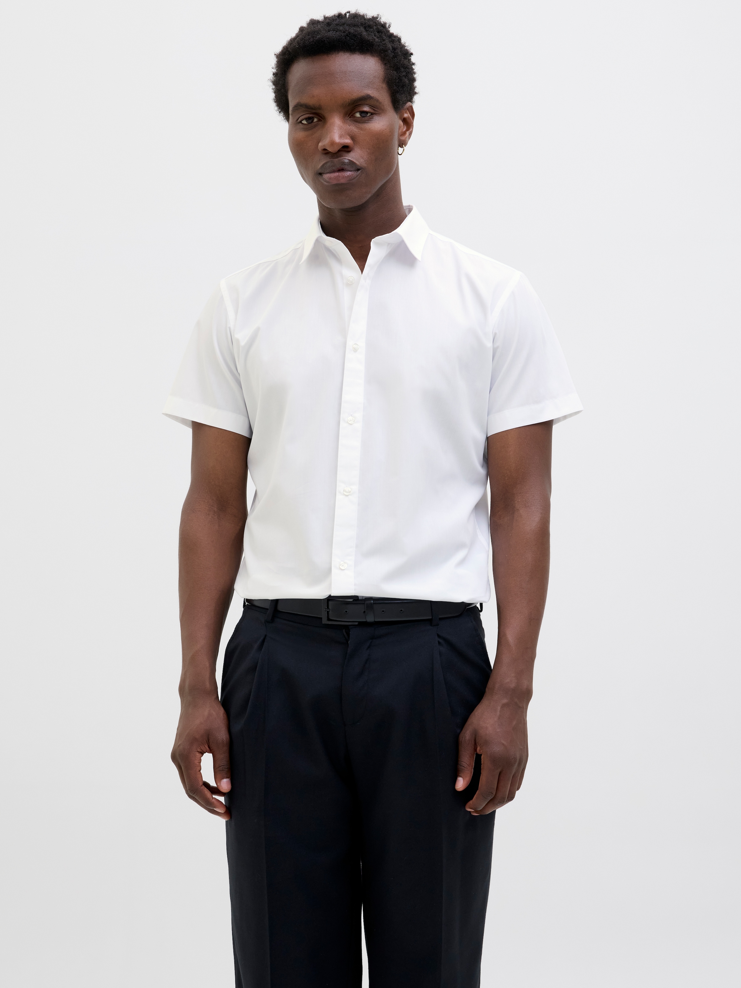 Jack & Jones Kurzarmhemd "JJJOE SHIRT SS PLAIN" günstig online kaufen