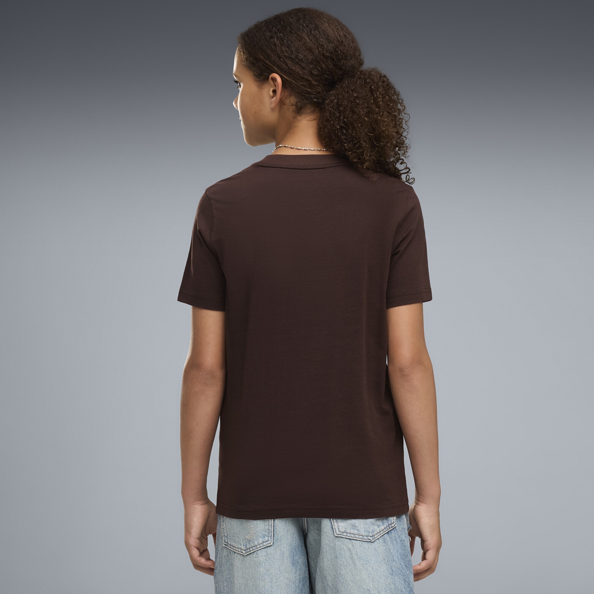PUMA T-Shirt »Essentials Script Glitter T-Shirt Mädchen«