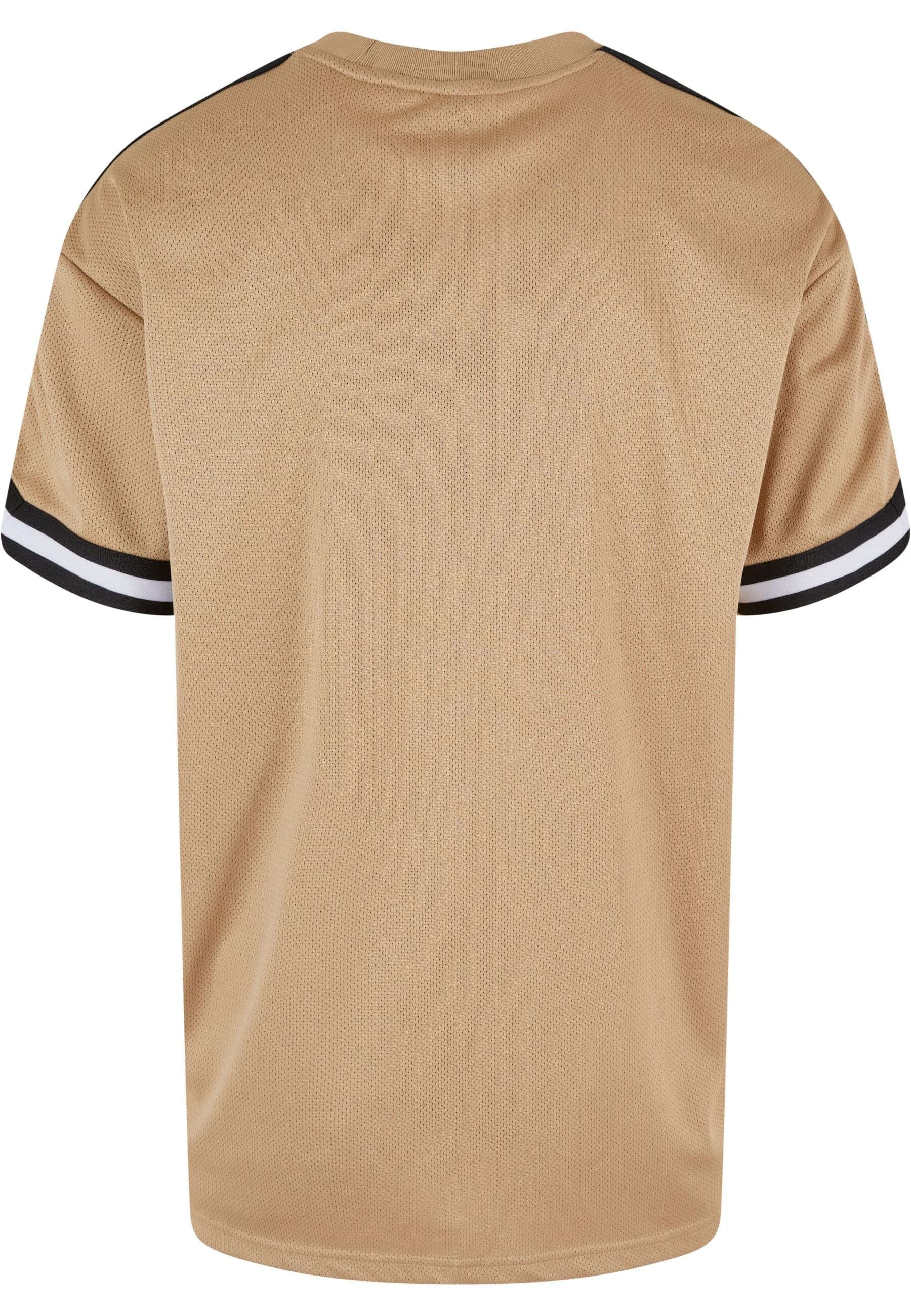 URBAN CLASSICS T-Shirt »Urban Classics Herren Oversized Stripes Mesh Tee«, (1 tlg.)