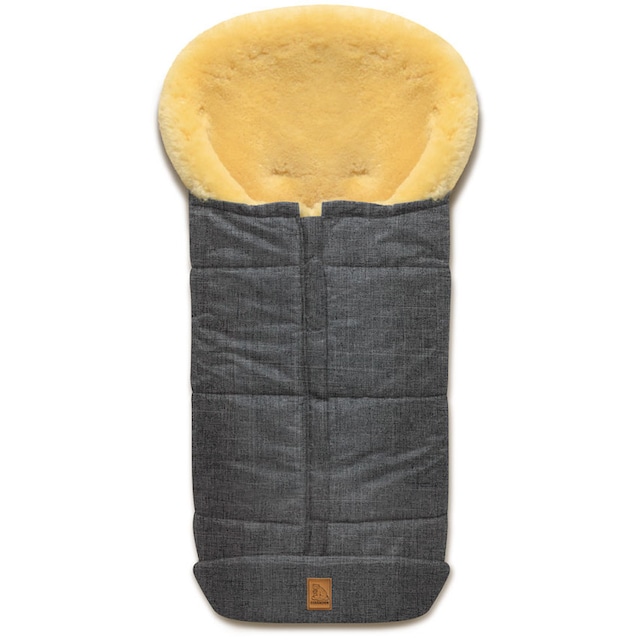 Heitmann »Eisbärchen Winterfußsack«, echtem Buggy, Premium BAUR - 6 Lammfell, bestellen Felle waschbar mit Fußsack & für Kinderwagen | Gurtschlitze,