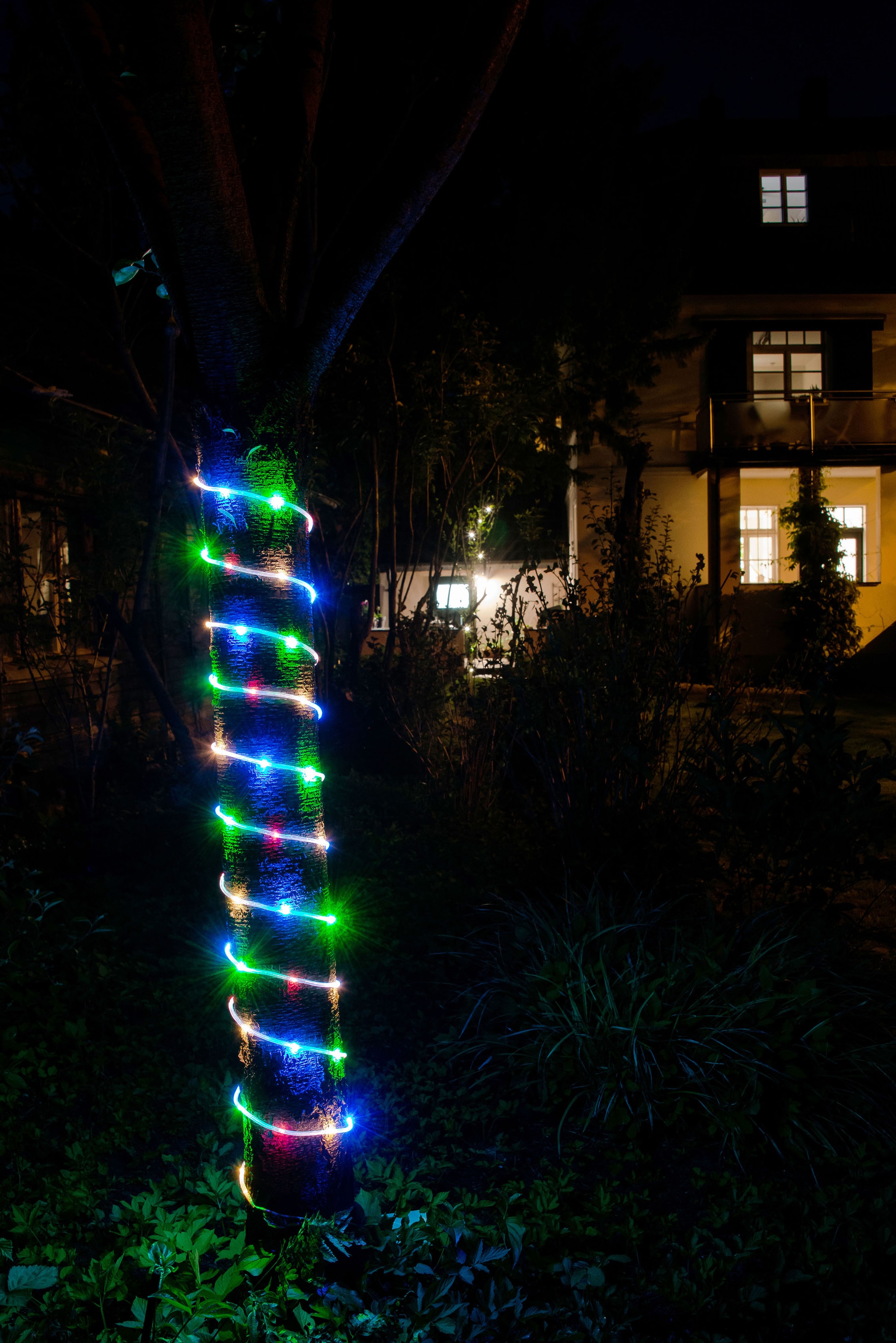 KONSTSMIDE LED-Lichterschlauch »Weihnachtsdeko aussen«, 65 Dioden Lichterschlauch, | BAUR 5 65 bunte m, LED Mini St.-flammig