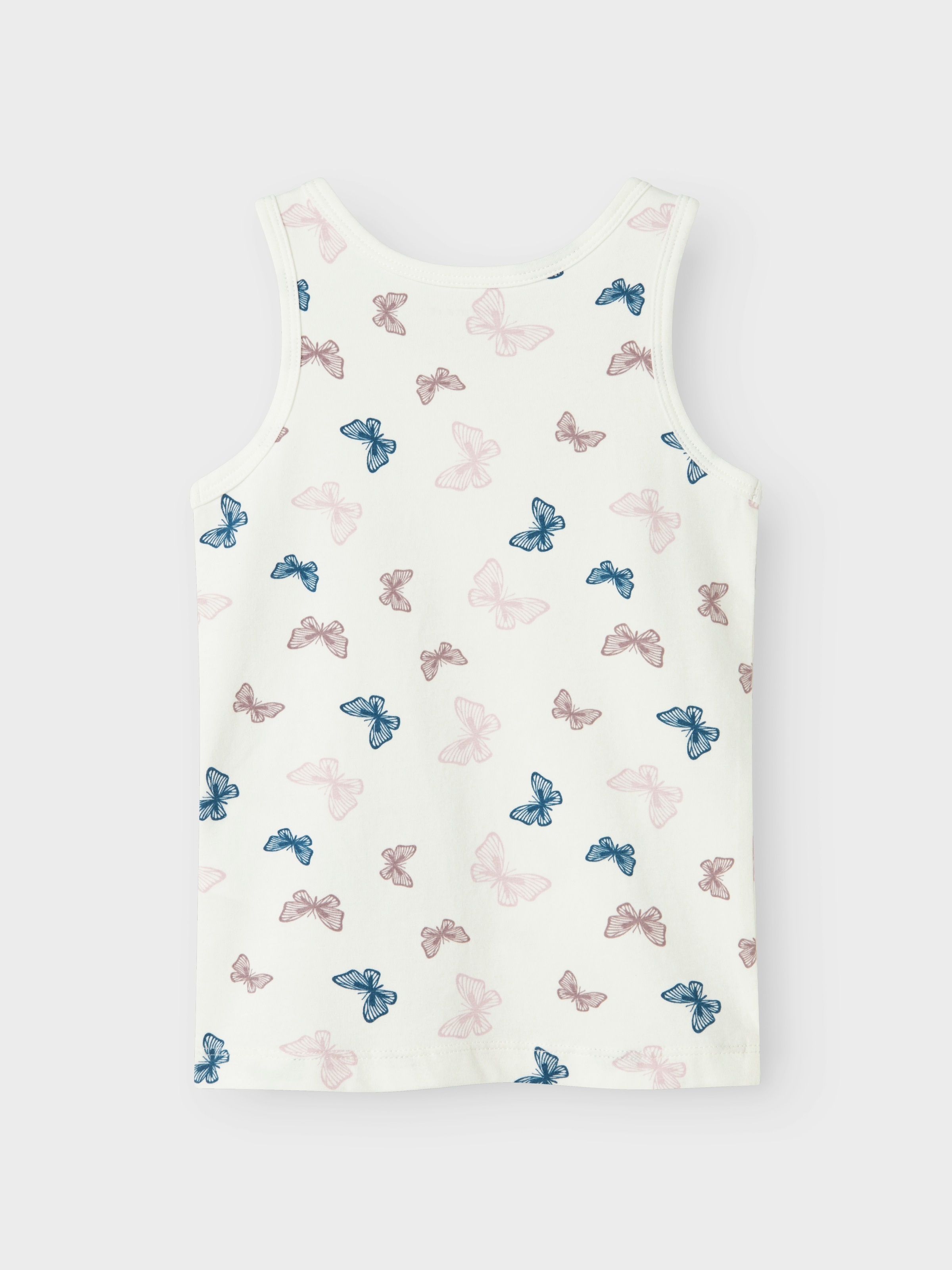 Thumbnail - Name It Unterhemd "NMFTANK TOP 2P JET STREAM BUTTERFLY NOOS" Packung, 2 Stk.