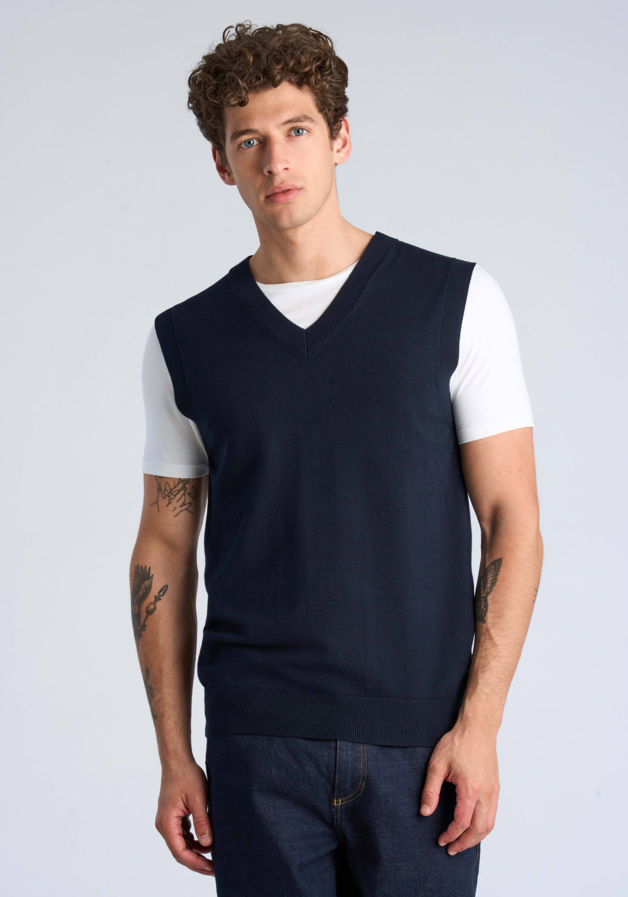 LINDBERGH Strickweste »Pullunder Relaxed Fit«