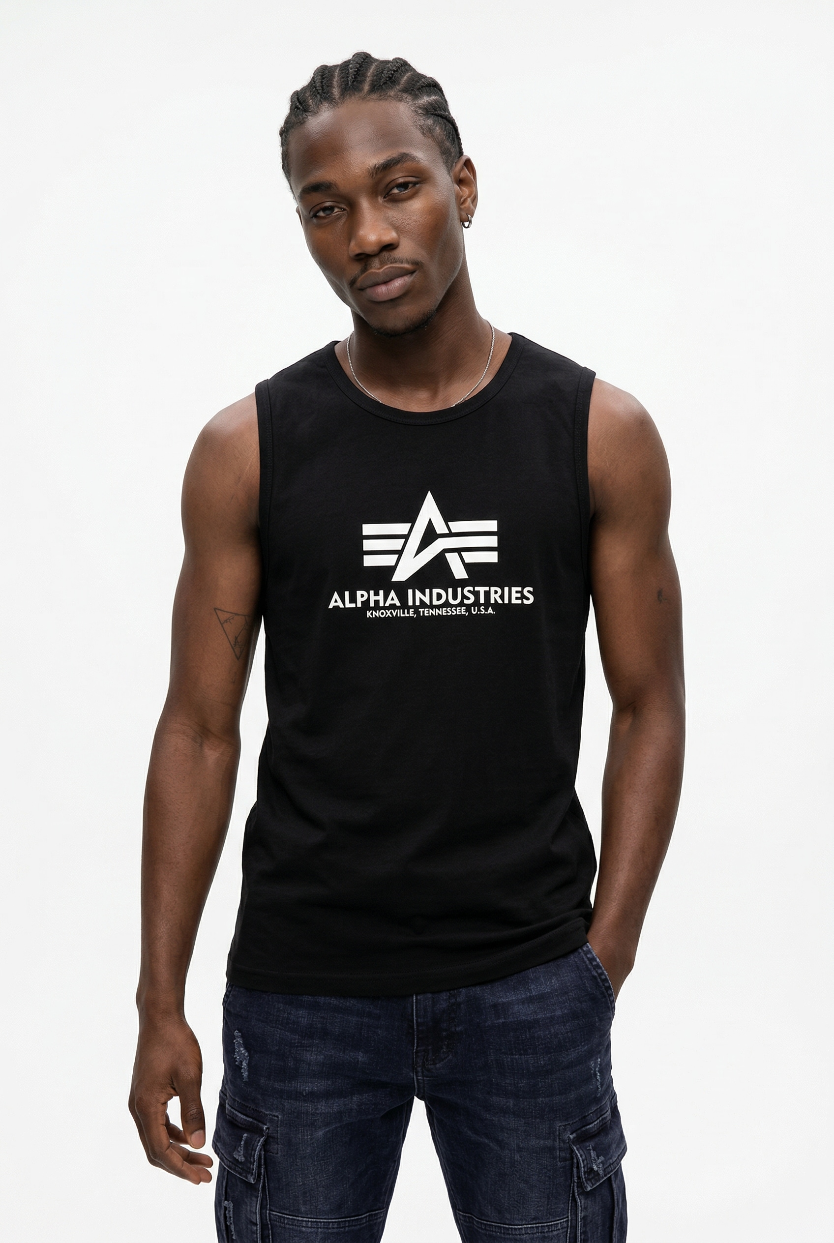 Alpha Industries Muscleshirt »Basic Logo Sleeveless Shirt«