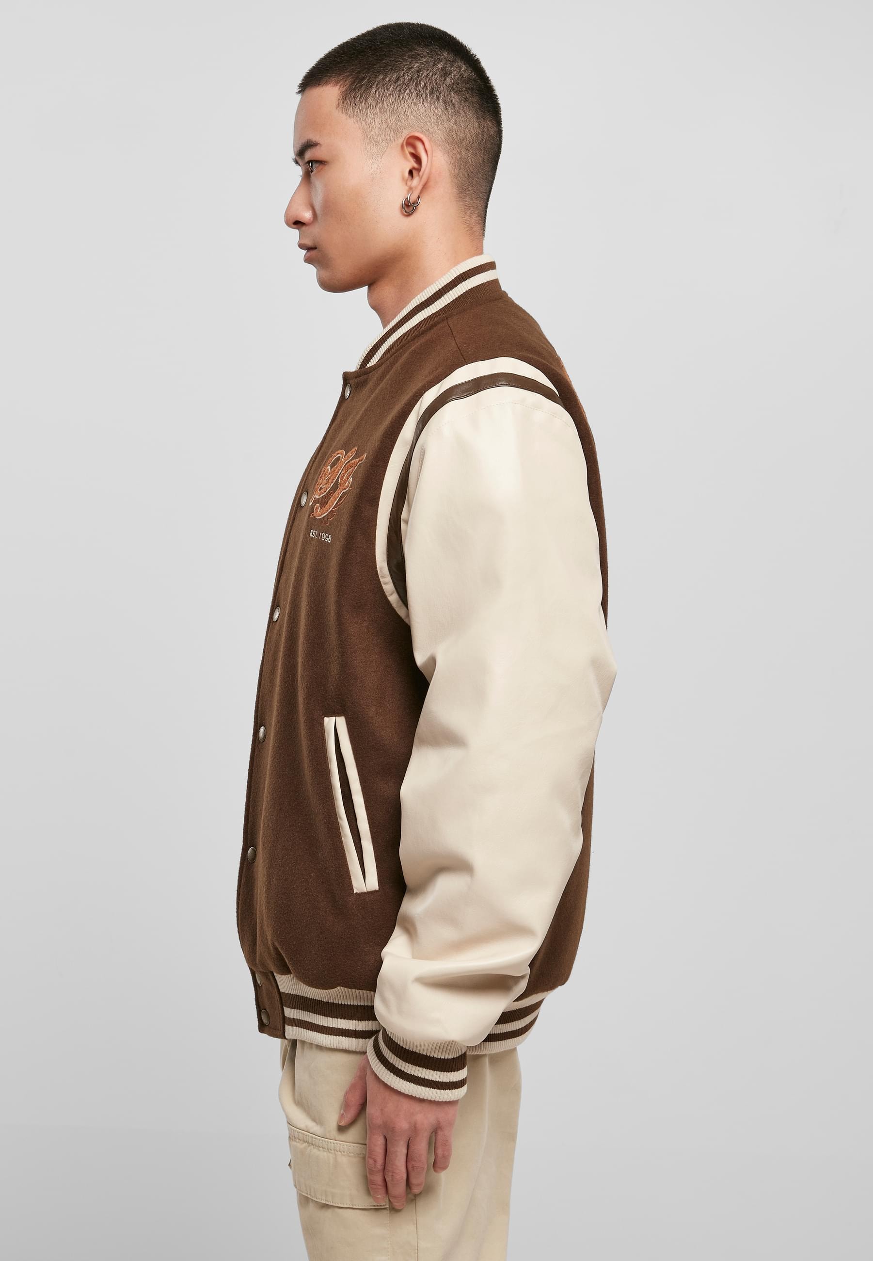 Sean John Allwetterjacke »Sean John Herren SJ Vintage Collegejacket«, (1 St.), ohne Kapuze