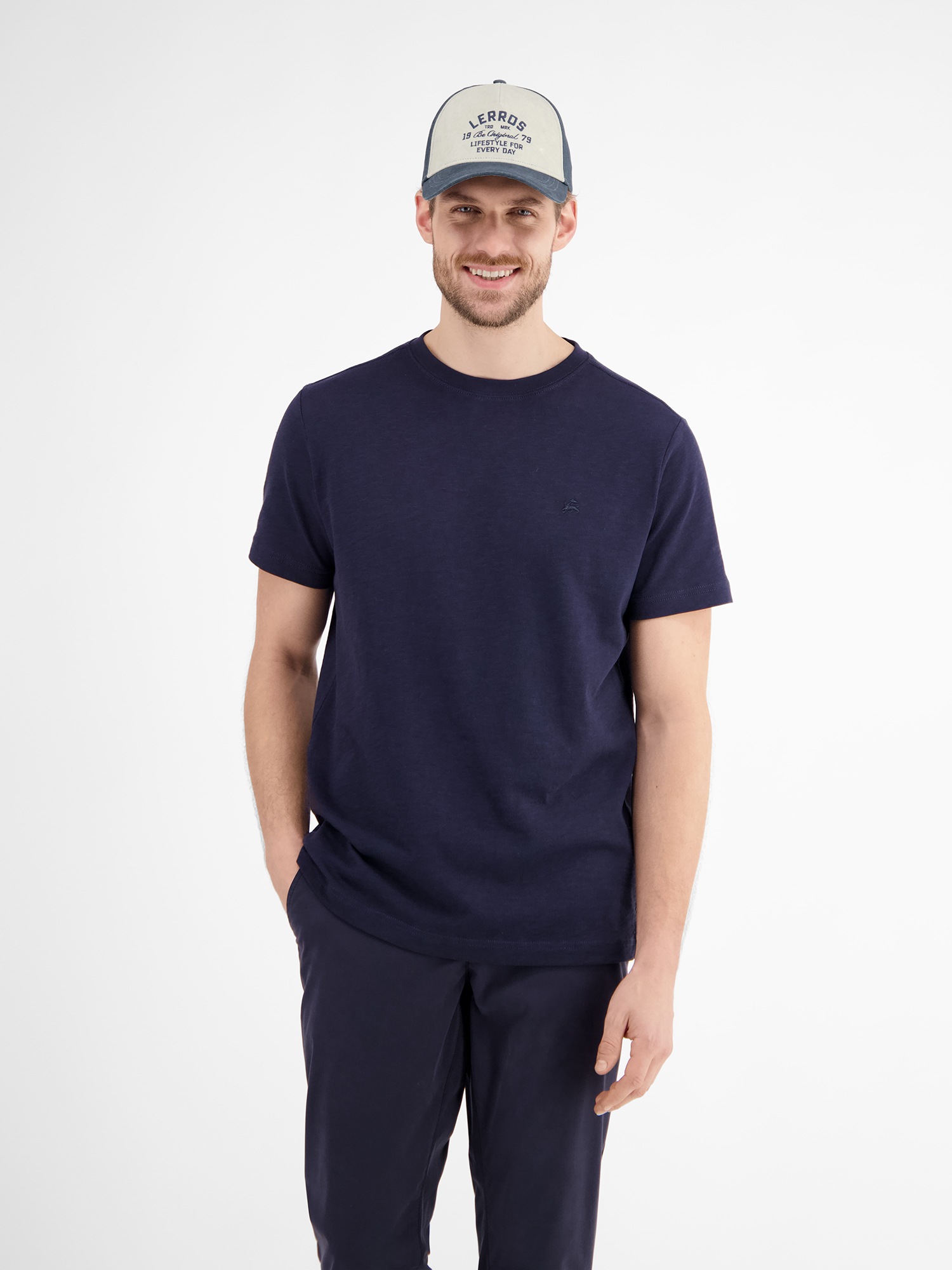 LERROS Baseball Cap »LERROS Basecap in Struktur-Baumwolle«