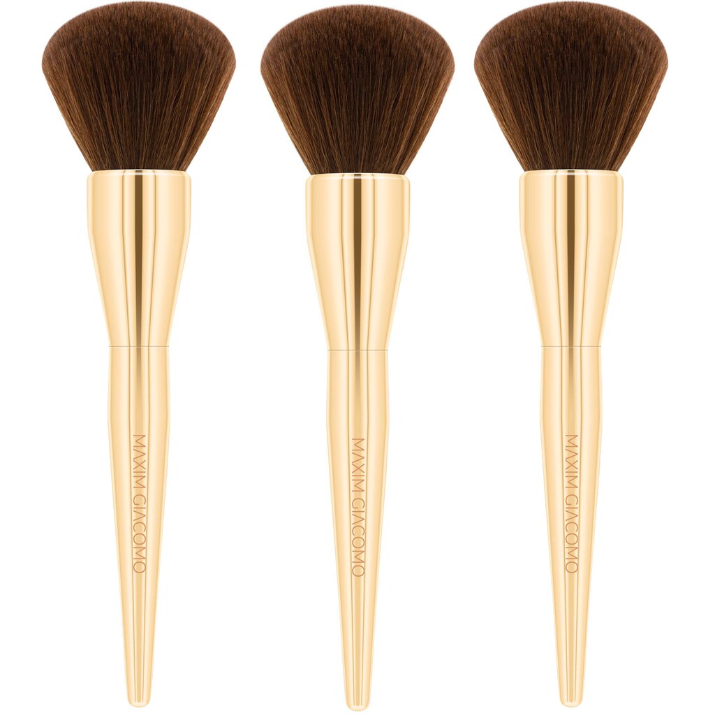 Catrice Puderpinsel »Maxim Giacomo In Colours Face Brush«, (Set, 3 tlg.)