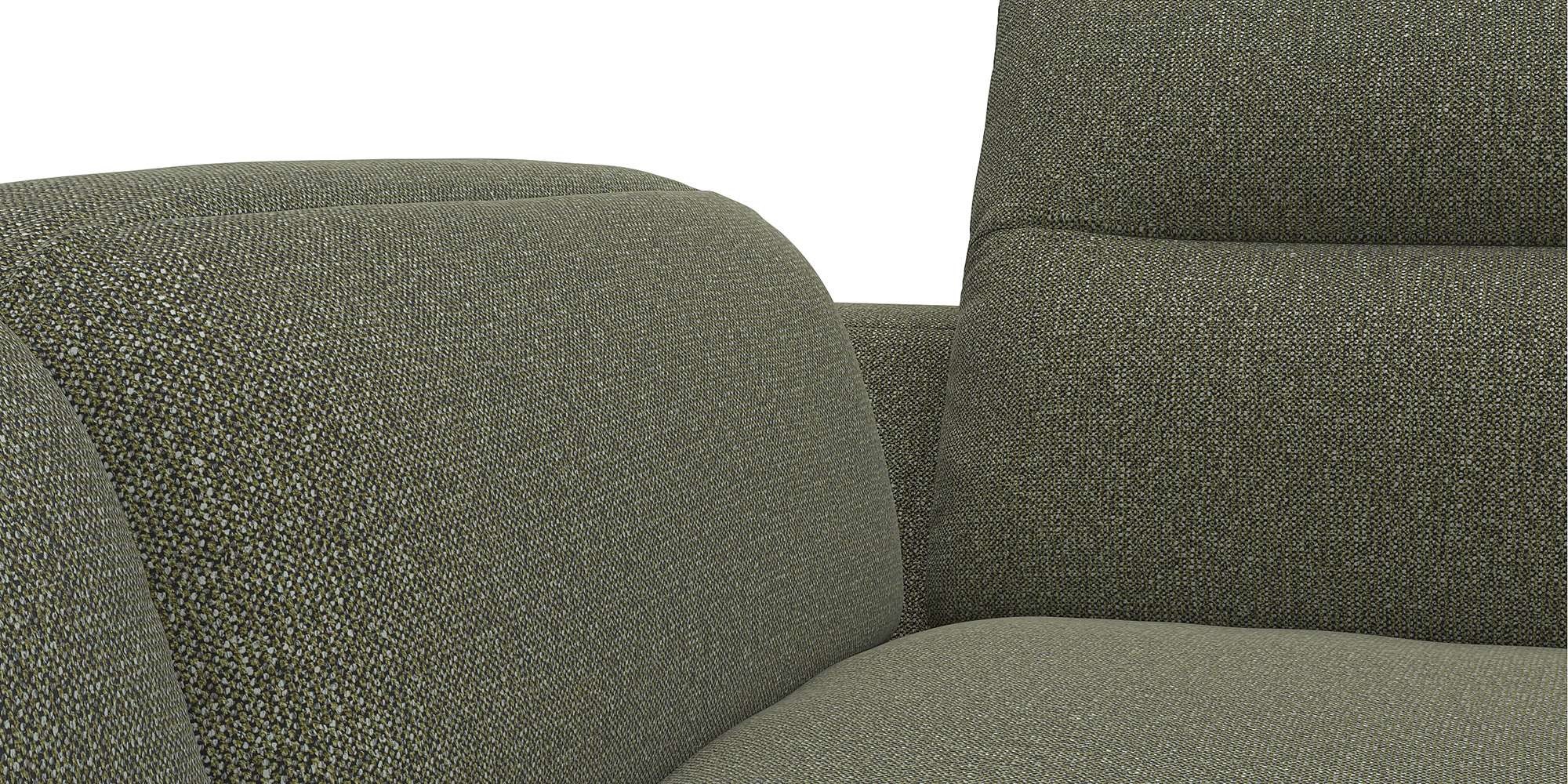 FLEXLUX Ecksofa »Salino, Funktionssofa mit Ottomane, Relaxsofa, Ecksofa«, Sofa mit Arm- und Kopfteil-Verstellungen, Kaltschaum & Stahl-Wellen