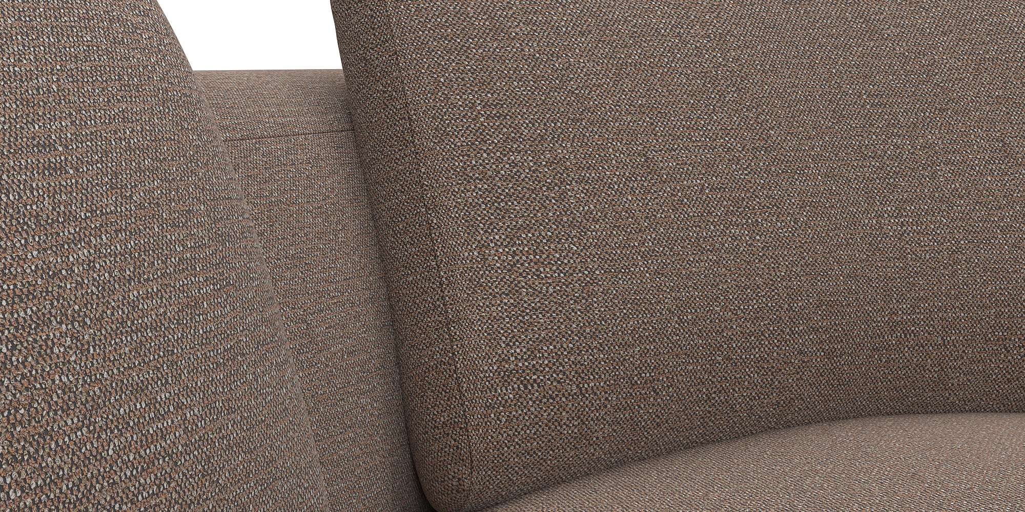 FLEXLUX Ecksofa »Torino, rund, L-Form, Sofa-Ecke mit Ottomane«, Modernes, organisches Sofa-Design, Kaltschaum, Wellenunterfederung