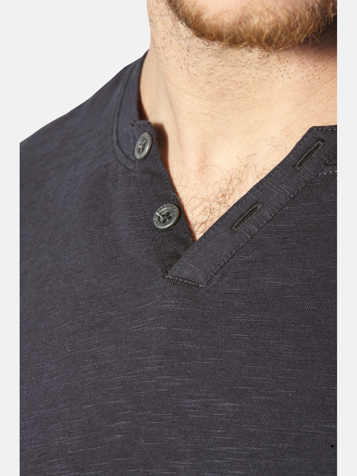 Jan Vanderstorm V-Shirt »Doppelpack T-Shirt OLEMARLID«, (2 tlg.)