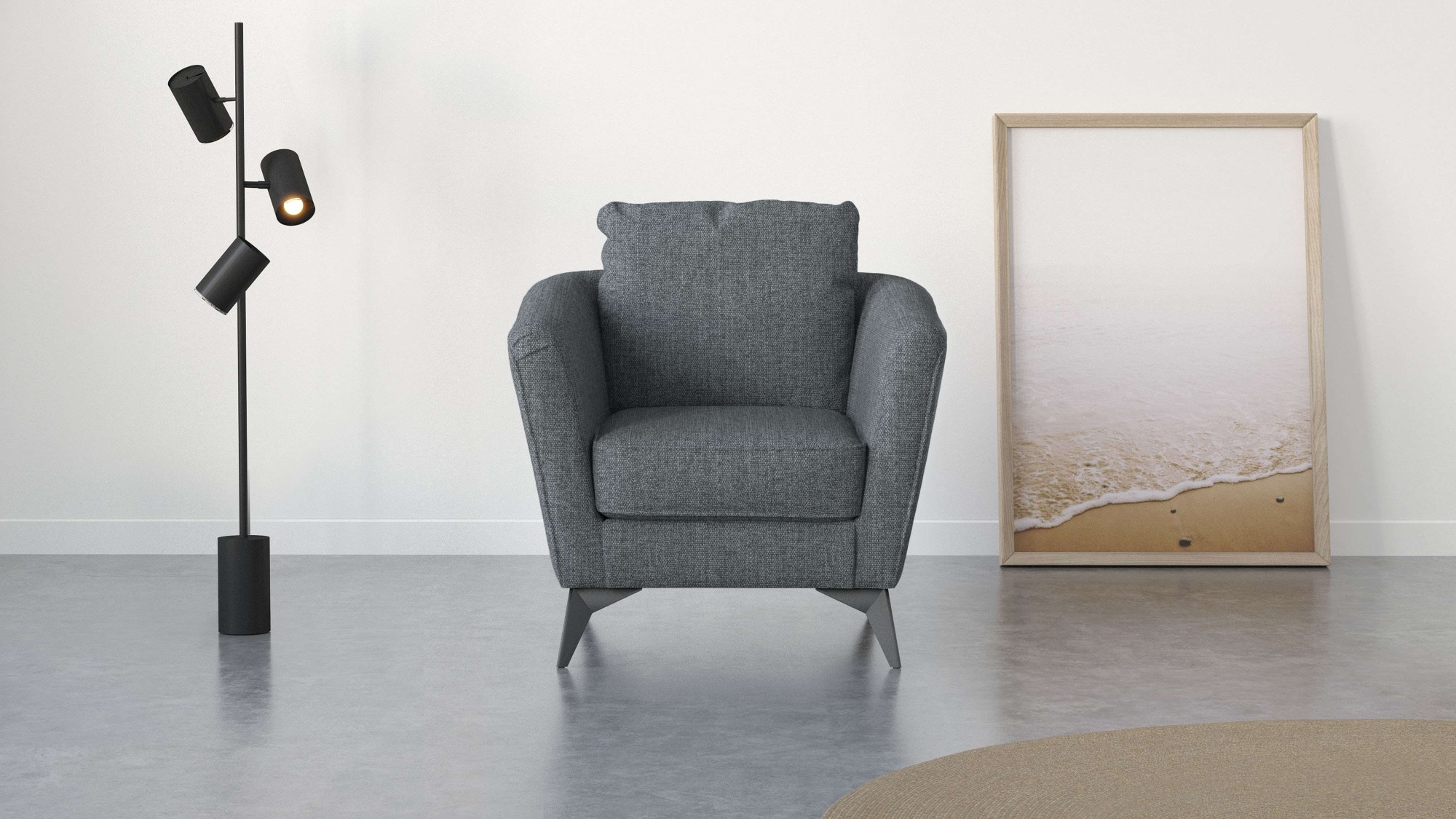Places of Style Cocktailsessel "MATTHEW Sessel, Maße B/T/H: 83/85/88 cm", m günstig online kaufen