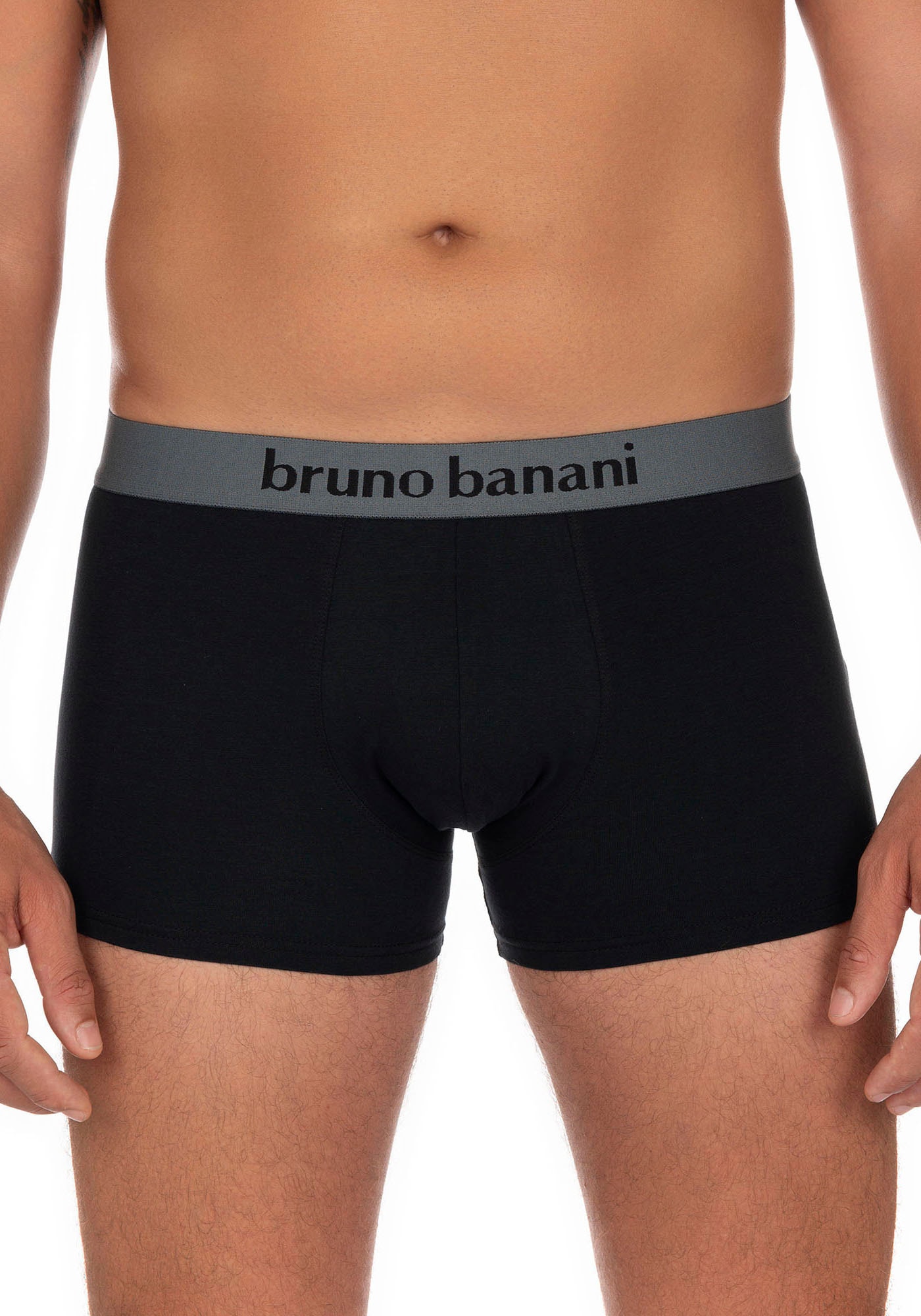 Bruno Banani Boxer, (2er Pack), mit kontrastreichem Logobund