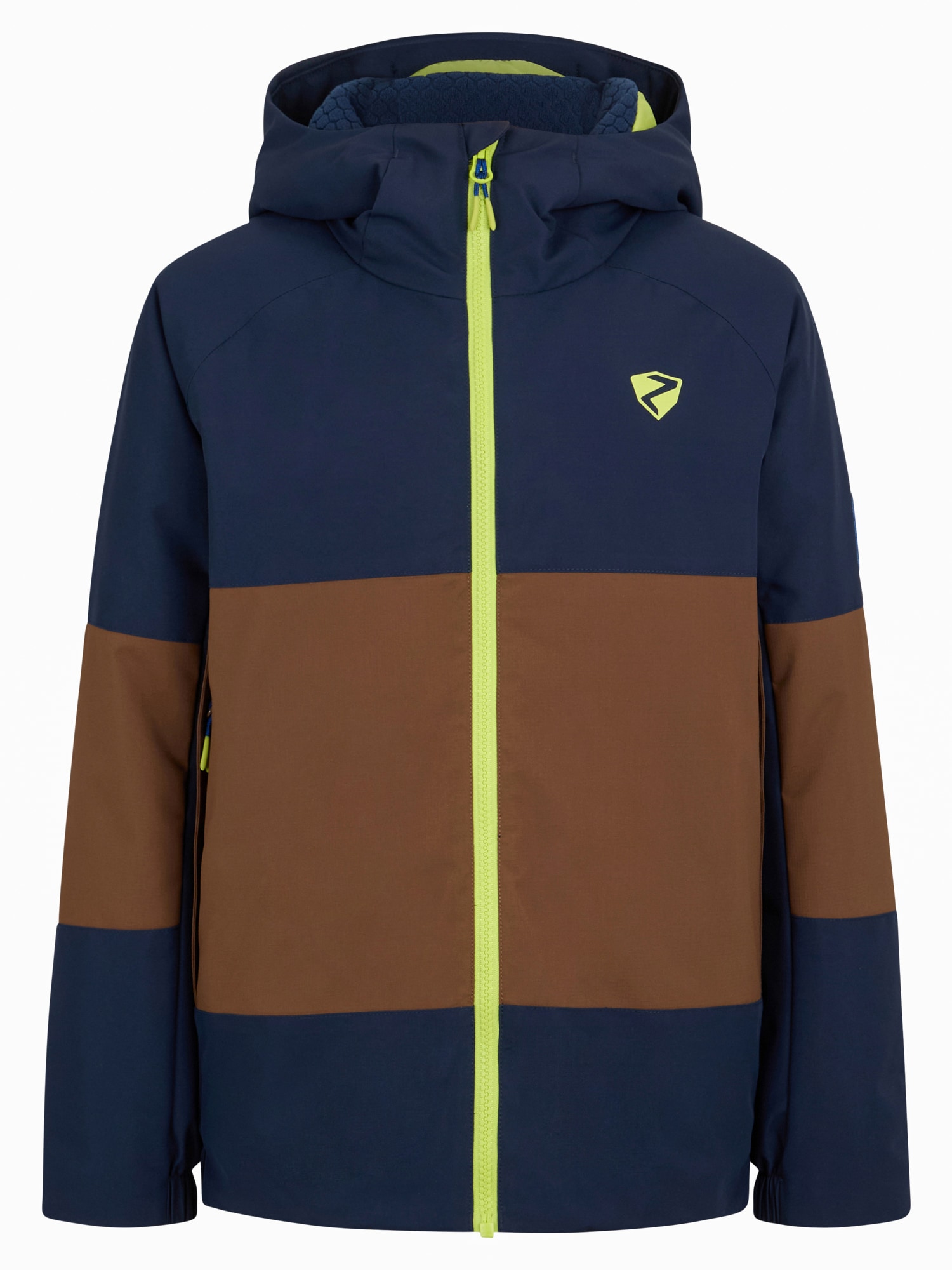 Ziener Skijacke "ARTIKO-Z AQUASHIELD JUNIOR" wasser- u. winddicht, atmungsaktiv, warm, reflektierende Elemente