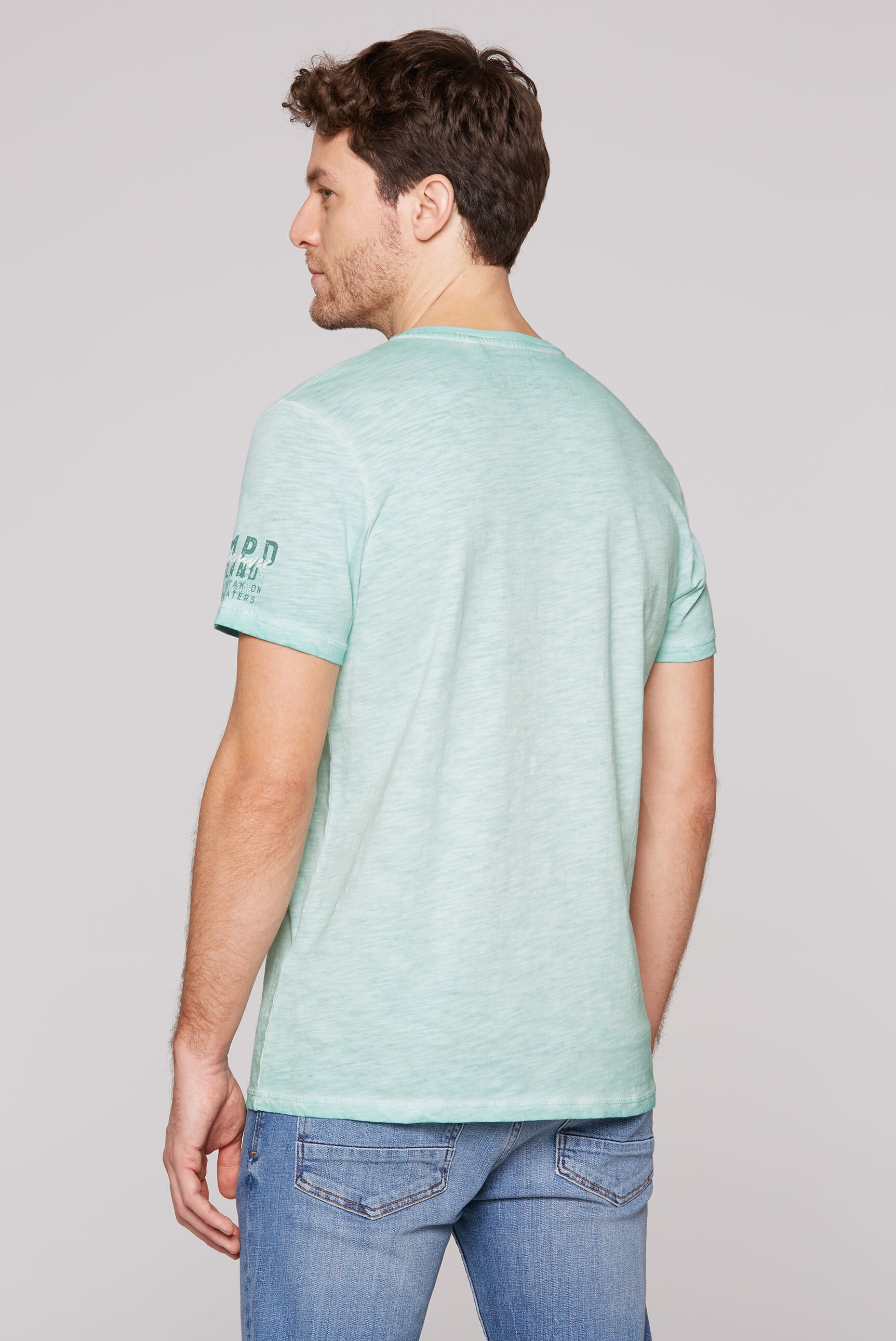 CAMP DAVID Rundhalsshirt, aus Baumwolle