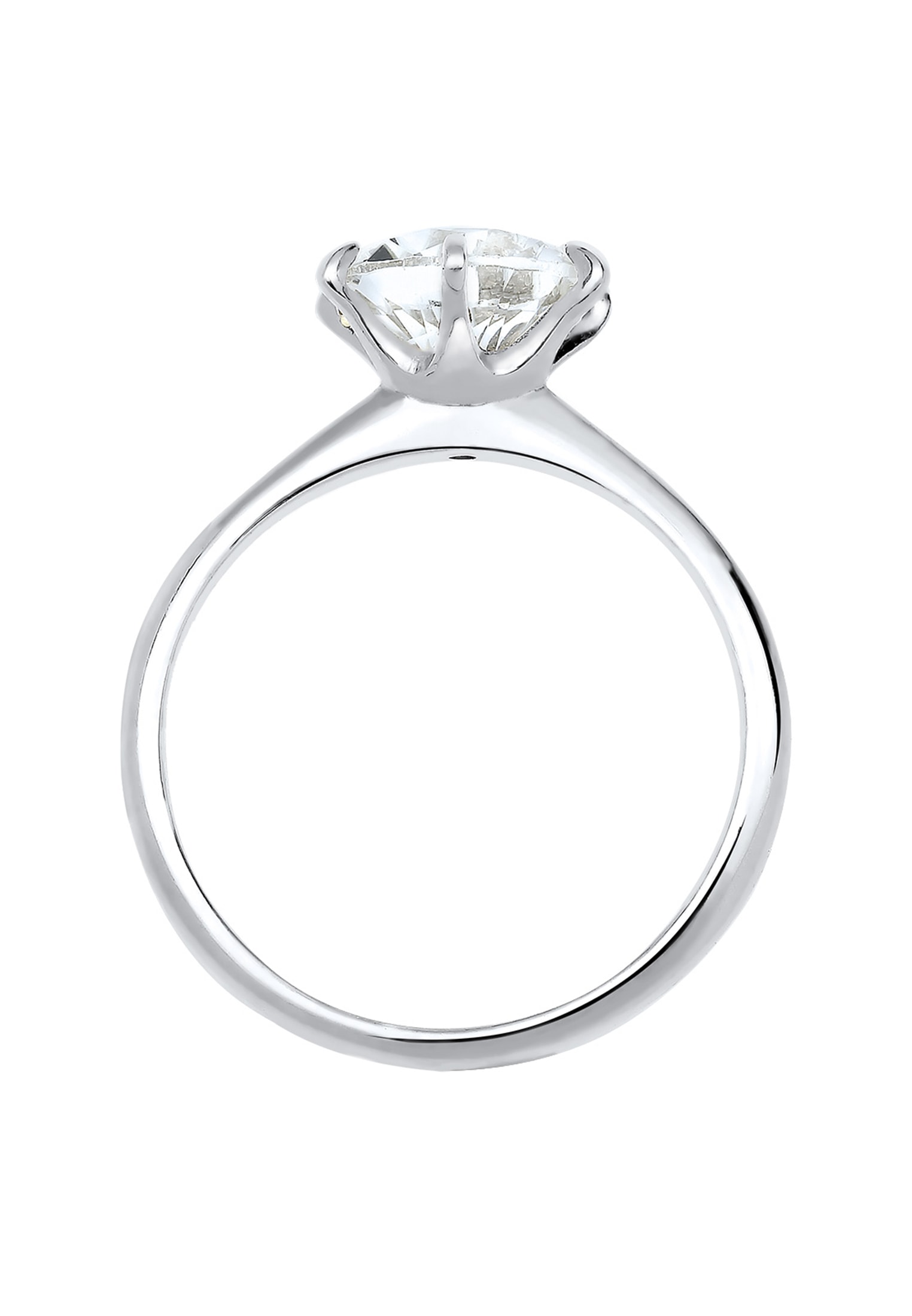 Elli Verlobungsring »Ring Verlobungsring Kristalle 925 Silber«
