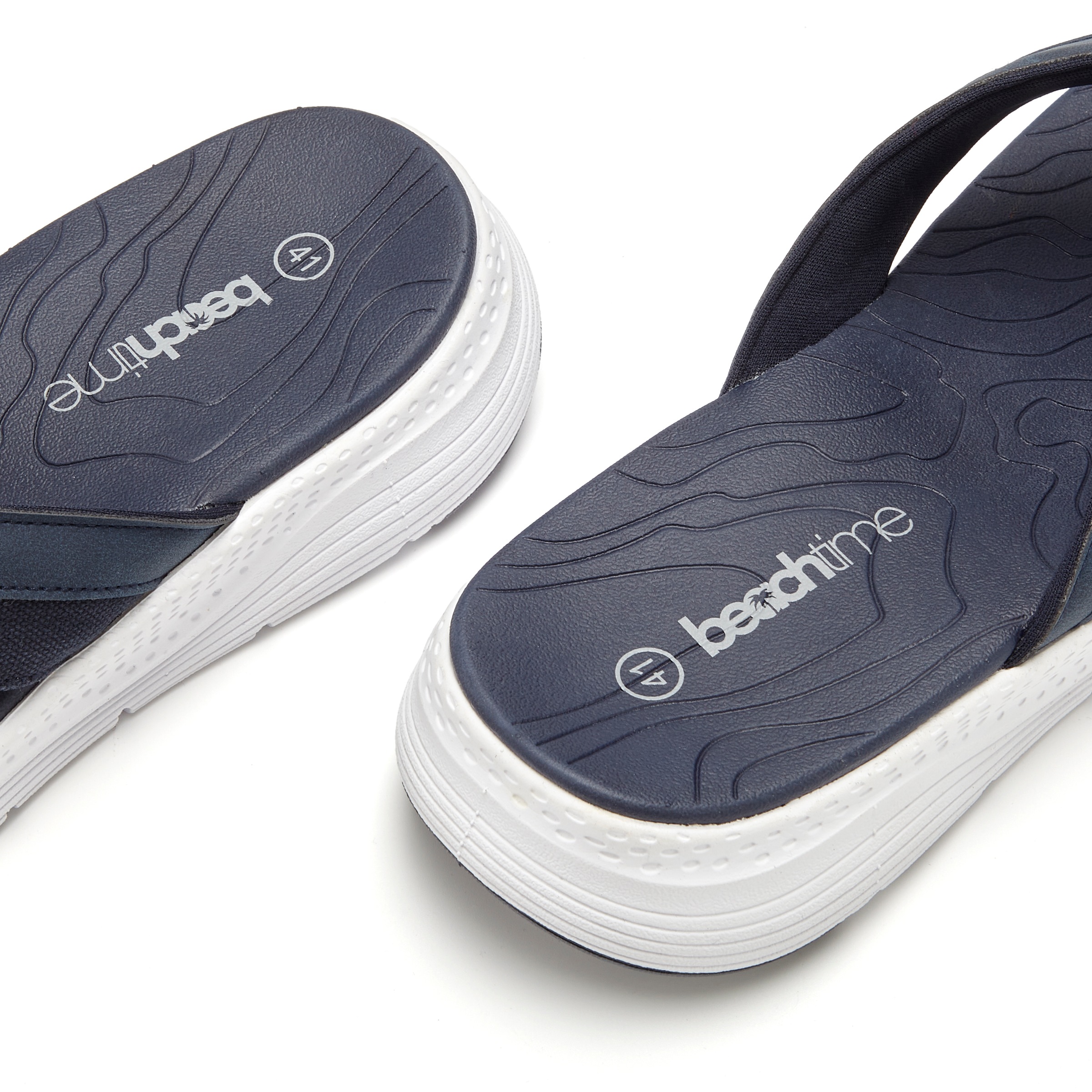 Beachtime Badezehentrenner »Badelatsche, Flip Flop, Sommerschuhe, Badepantolette, Badeschlappe«  NEU Pantolette mit wasserabweisender und leichter Sohle VEGAN