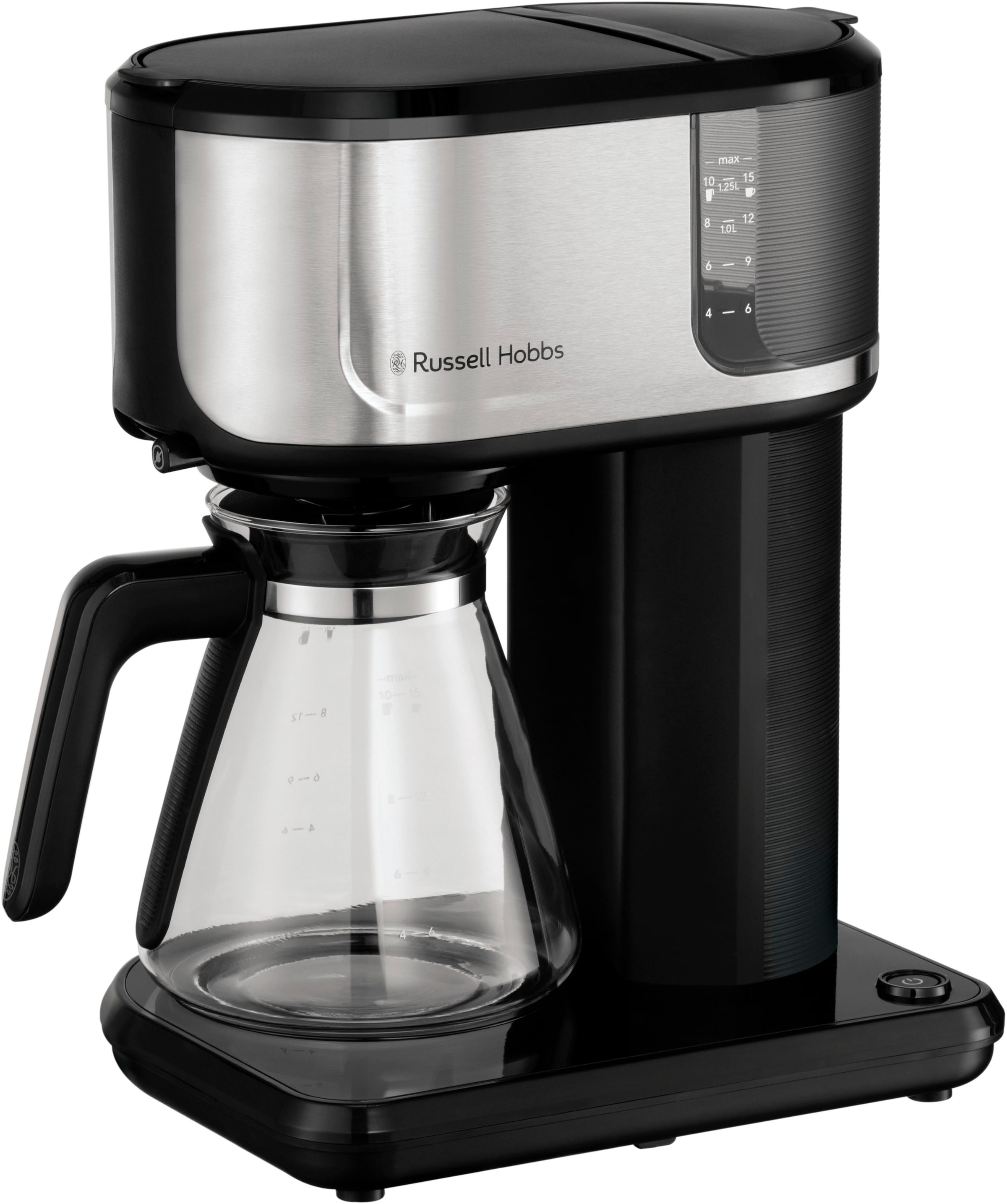 RUSSELL HOBBS Filterkaffeemaschine "Attentiv Black Coffee Bar 26840-56" 1,2 günstig online kaufen