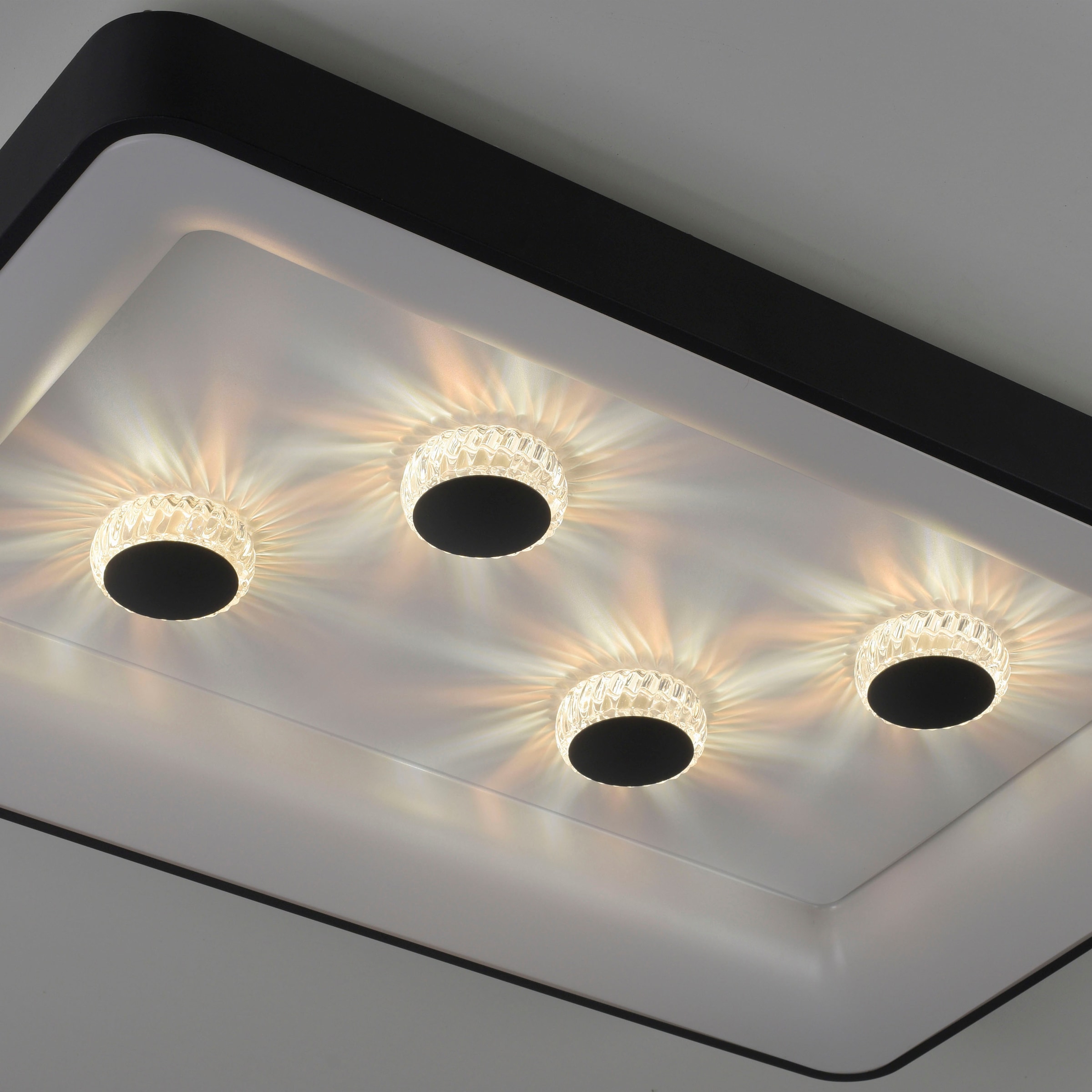 JUST LIGHT Deckenleuchte »VERTIGO«, 1 flammig, Leuchtmittel LED-Board | LED fest integriert