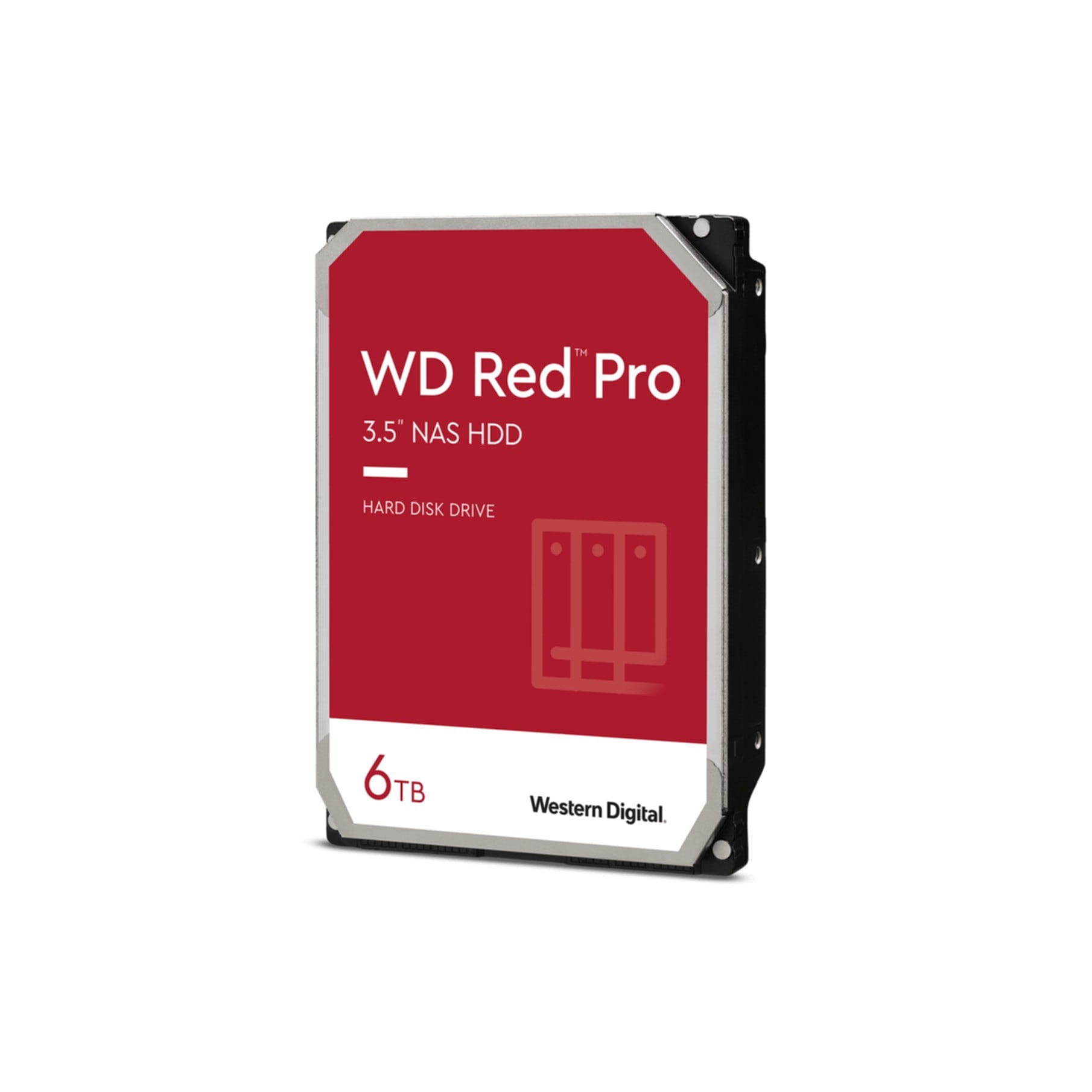 WESTERN DIGITAL interne HDD-Festplatte "Red Pro", ohne farbbezeichnung, 6 TB, Festplatten