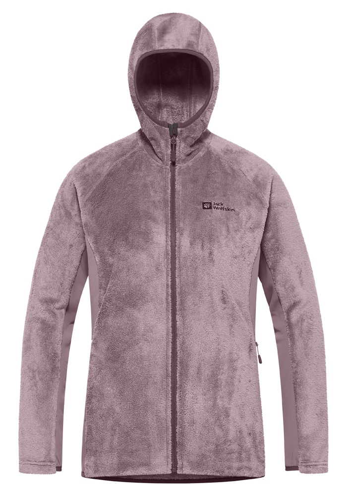 Jack Wolfskin Fleecejacke »ROTWAND HOODED FZ W«, mit Kapuze