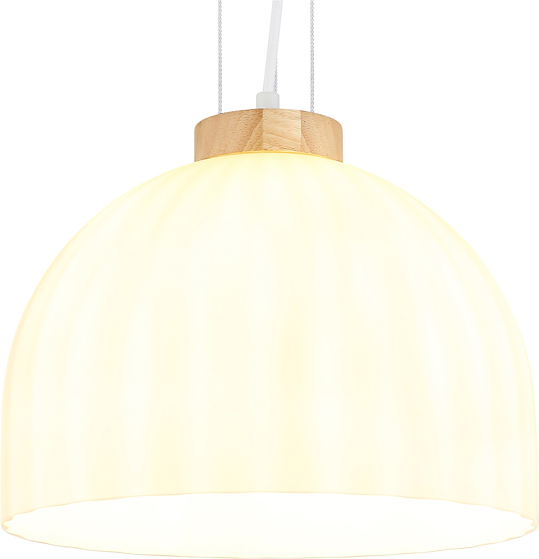 GLOBO LIGHTING Hängeleuchte »SWANSON« E27 1 Stk. Hängeleuchte mit Glas amber, warmes Licht, stilvoll elegant