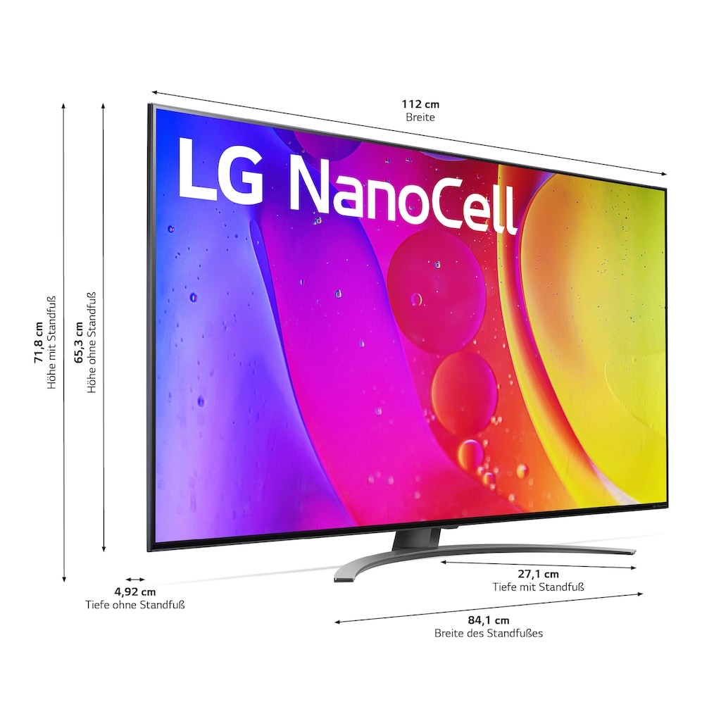 LG LED-Fernseher »50NANO819QA«, 126 cm/50 Zoll, 4K Ultra HD, Smart-TV