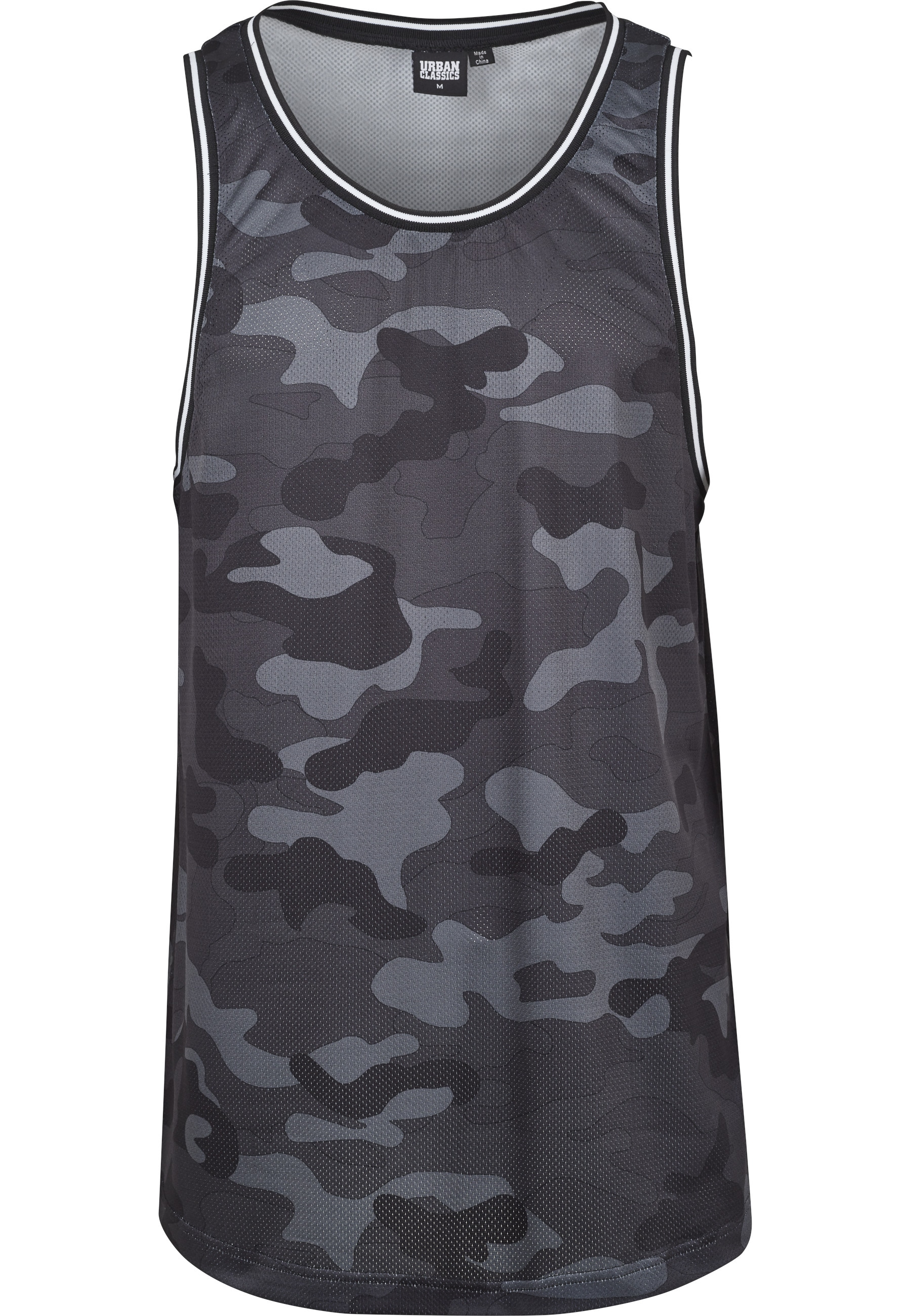 URBAN CLASSICS Tanktop "Urban Classics Herren Camo Mesh Tanktop" 1 Stk. günstig online kaufen