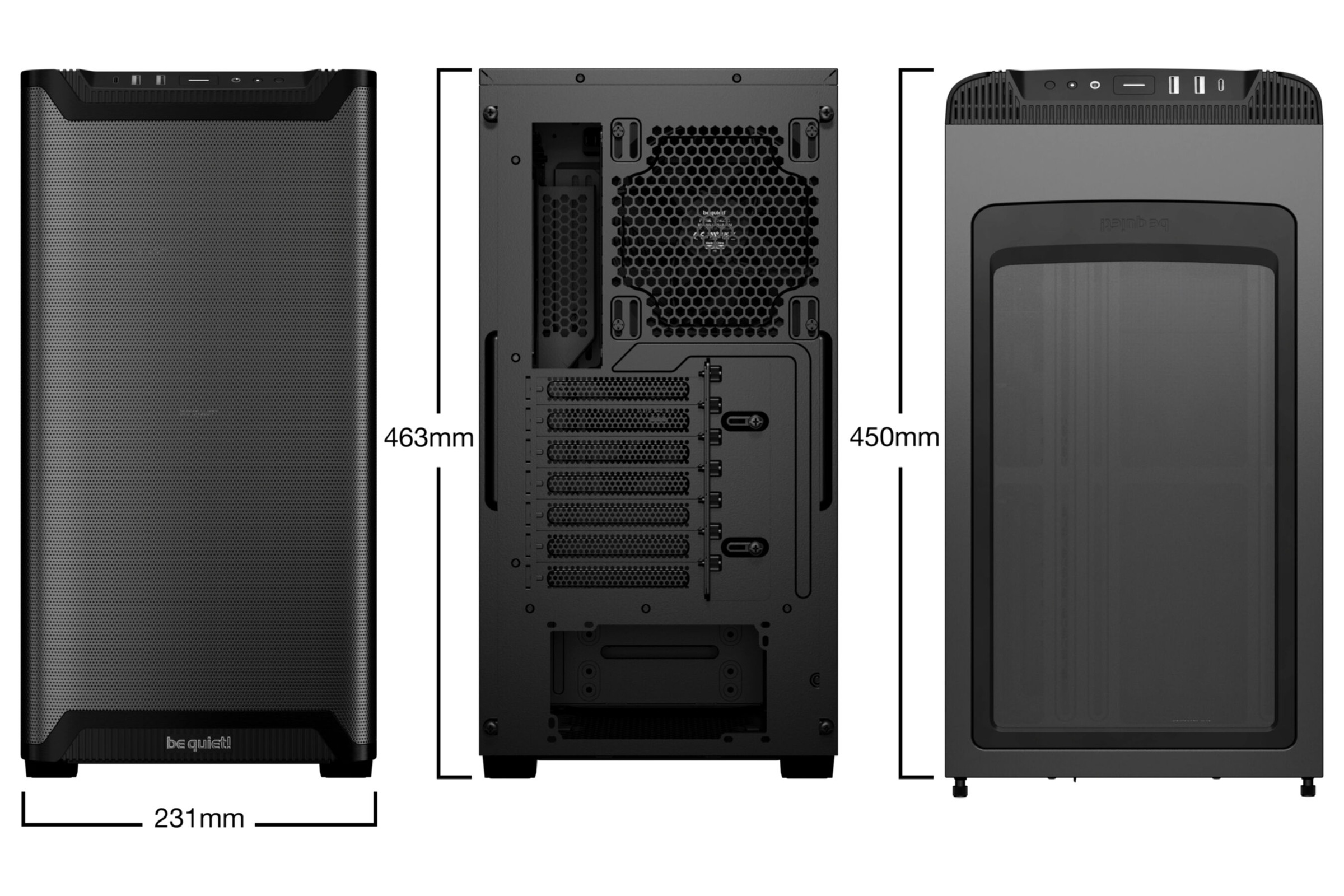 be quiet! PC-Gehäuse »PURE BASE 501 Airflow Window Black«