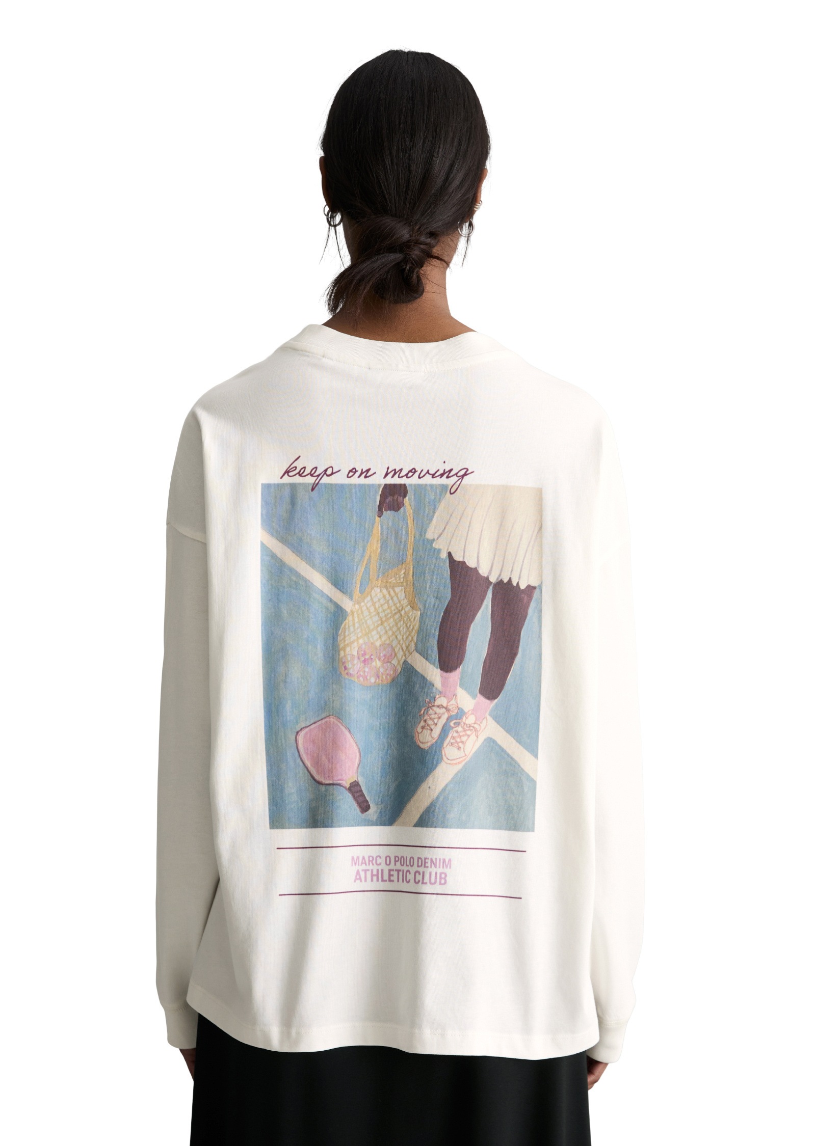 Thumbnail - Marc OPolo DENIM Langarmshirt "aus Heavy Jersey"