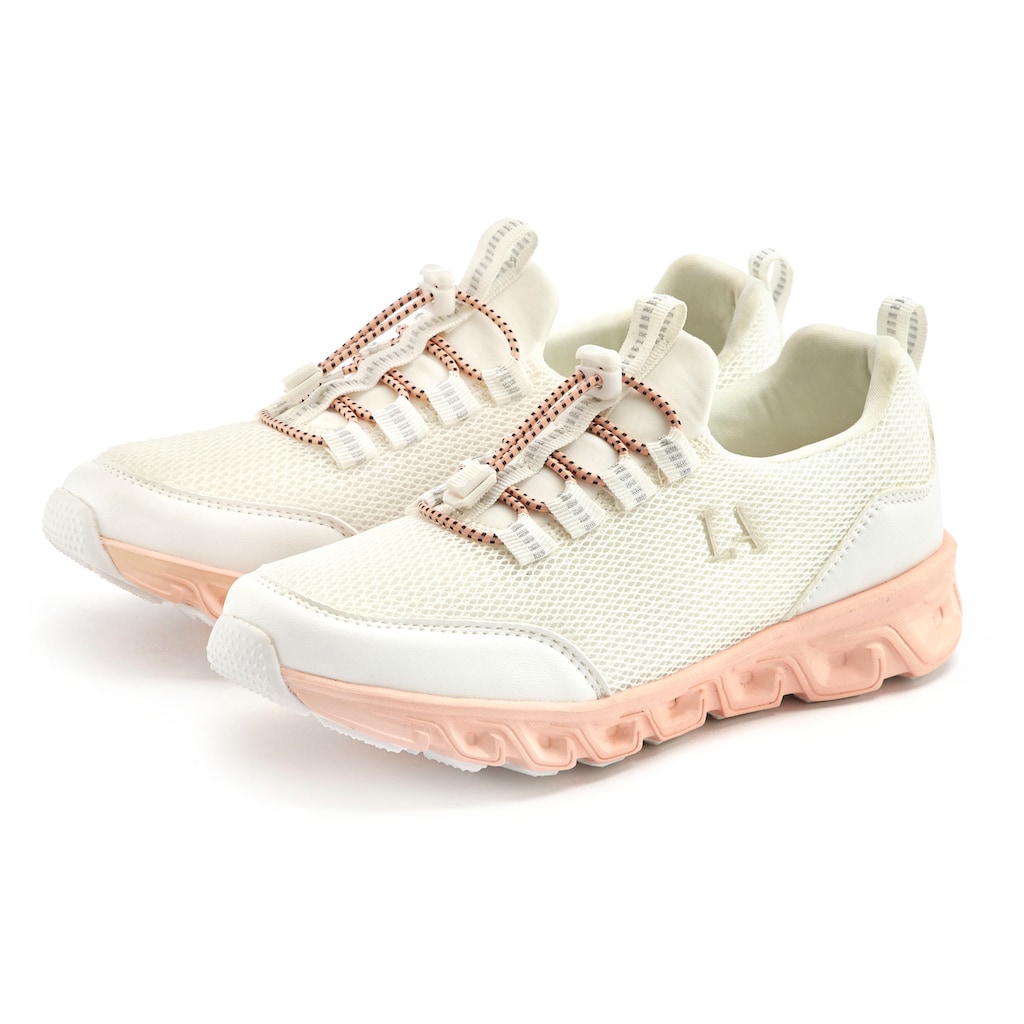 LASCANA ACTIVE Sneaker, mit ultraleichter Sohle, Schnürhalbschuhe, Freizeitschuhe, VEGAN