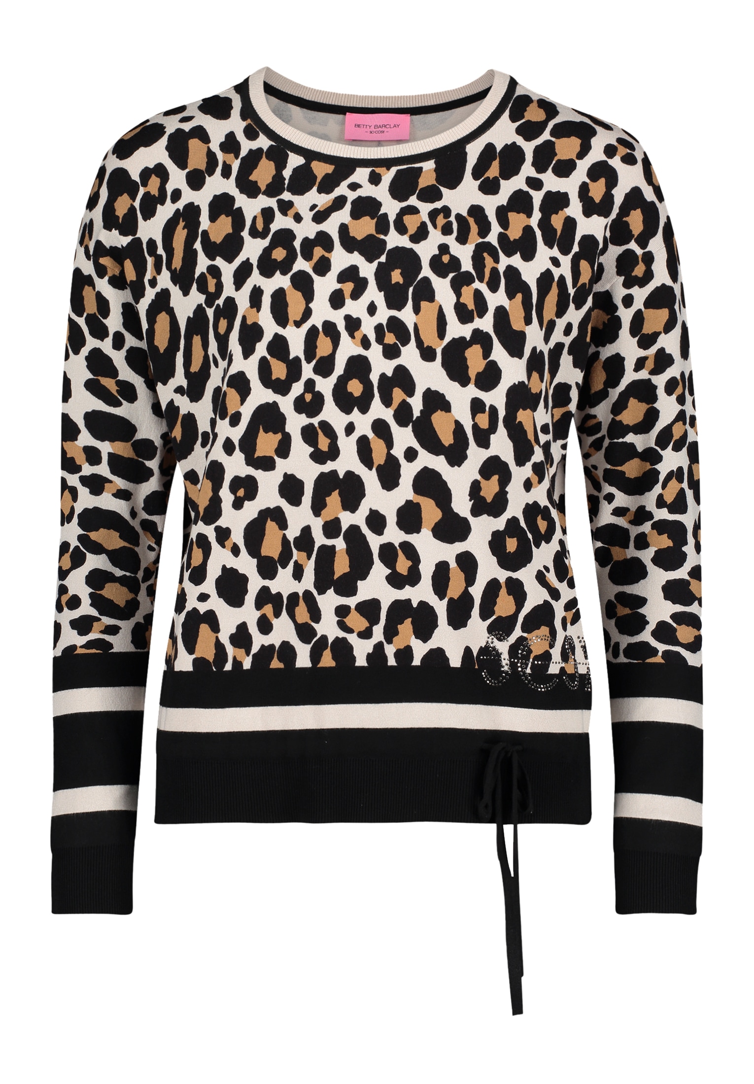 Betty Barclay Strickpullover »Betty Barclay Damen Feinstrickpullover mit Print«, (1 tlg.), Druck