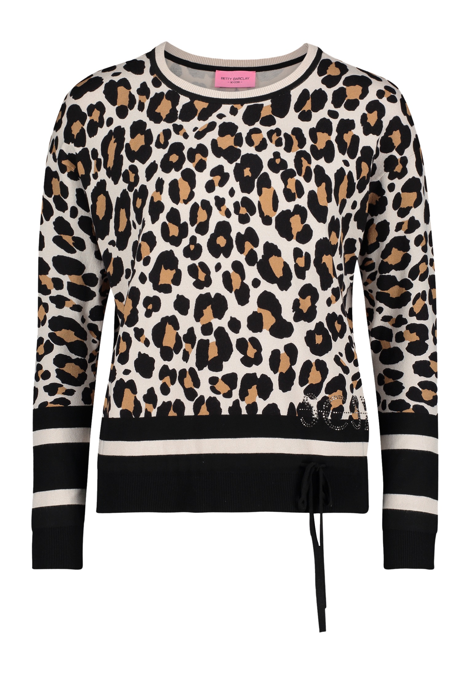 Betty Barclay Strickpullover "Betty Barclay Damen Feinstrickpullover mit Pr günstig online kaufen