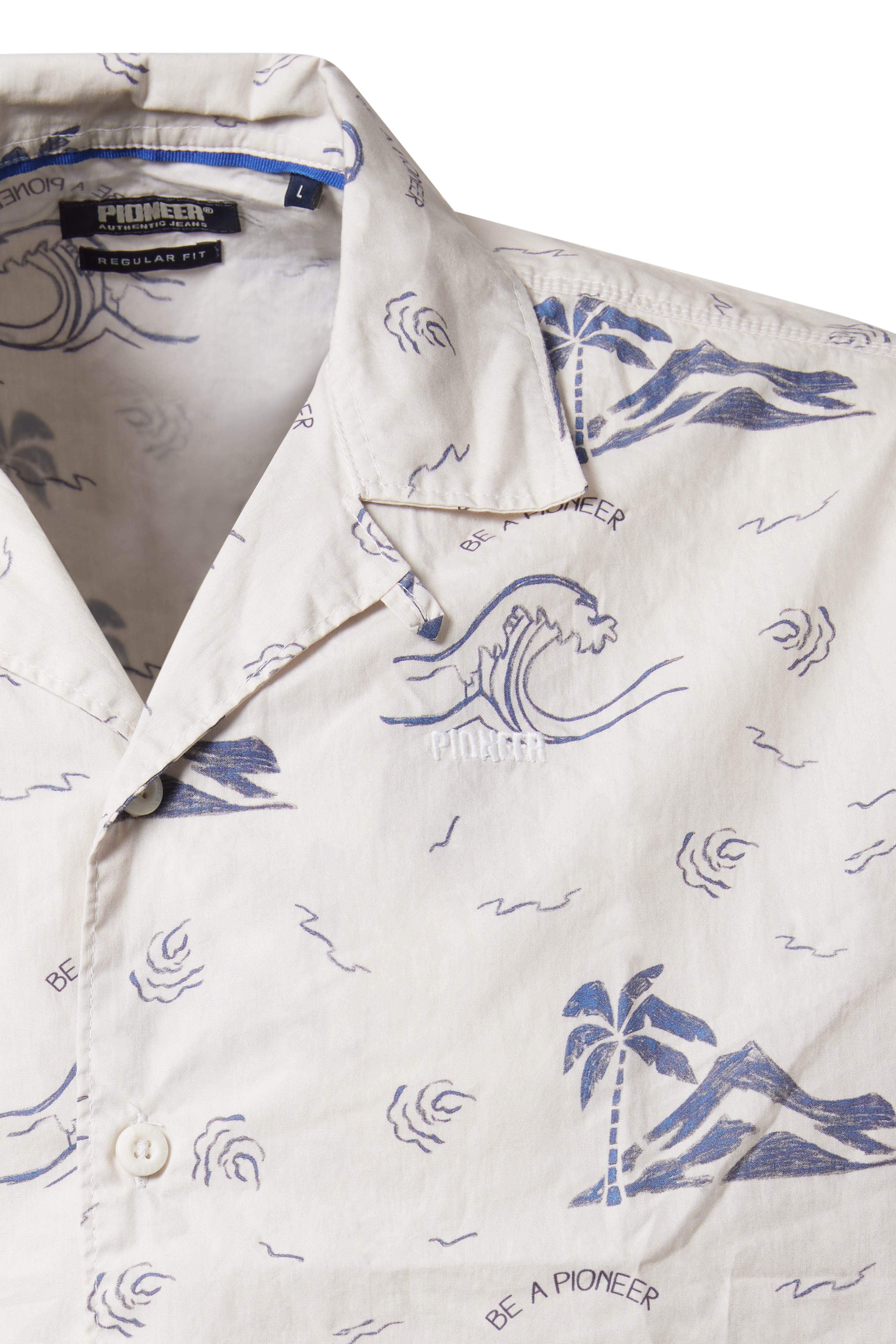 Thumbnail - Pioneer Authentic Jeans Kurzarmhemd "SHIRT 1/2 BOWLING"