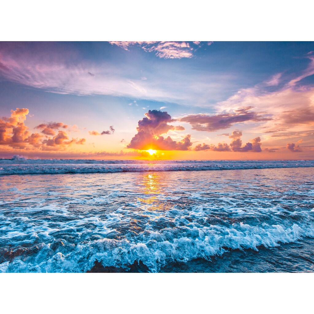 Papermoon Fototapete »Ocean Sunset Beach«
