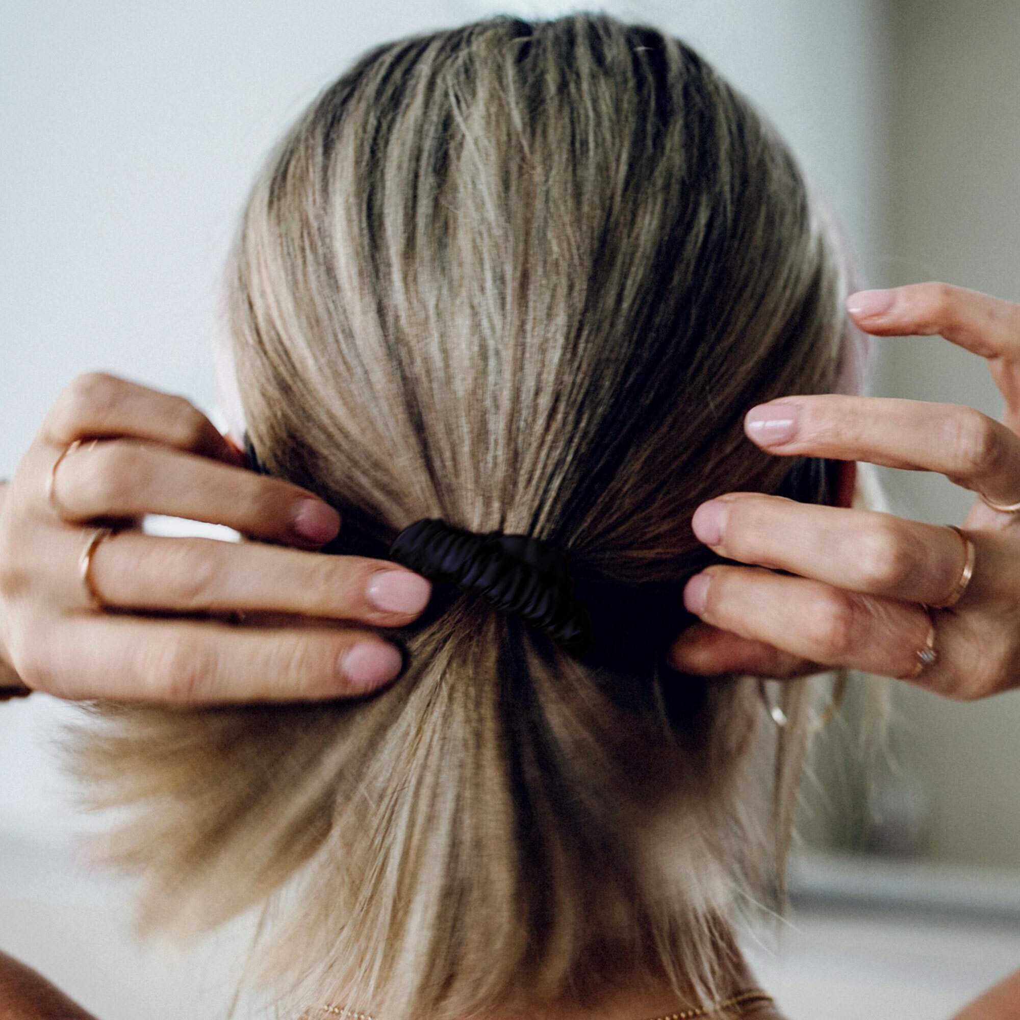 AILORIA Diadem »Set 3 Scrunchies S aus Seide DOUX«