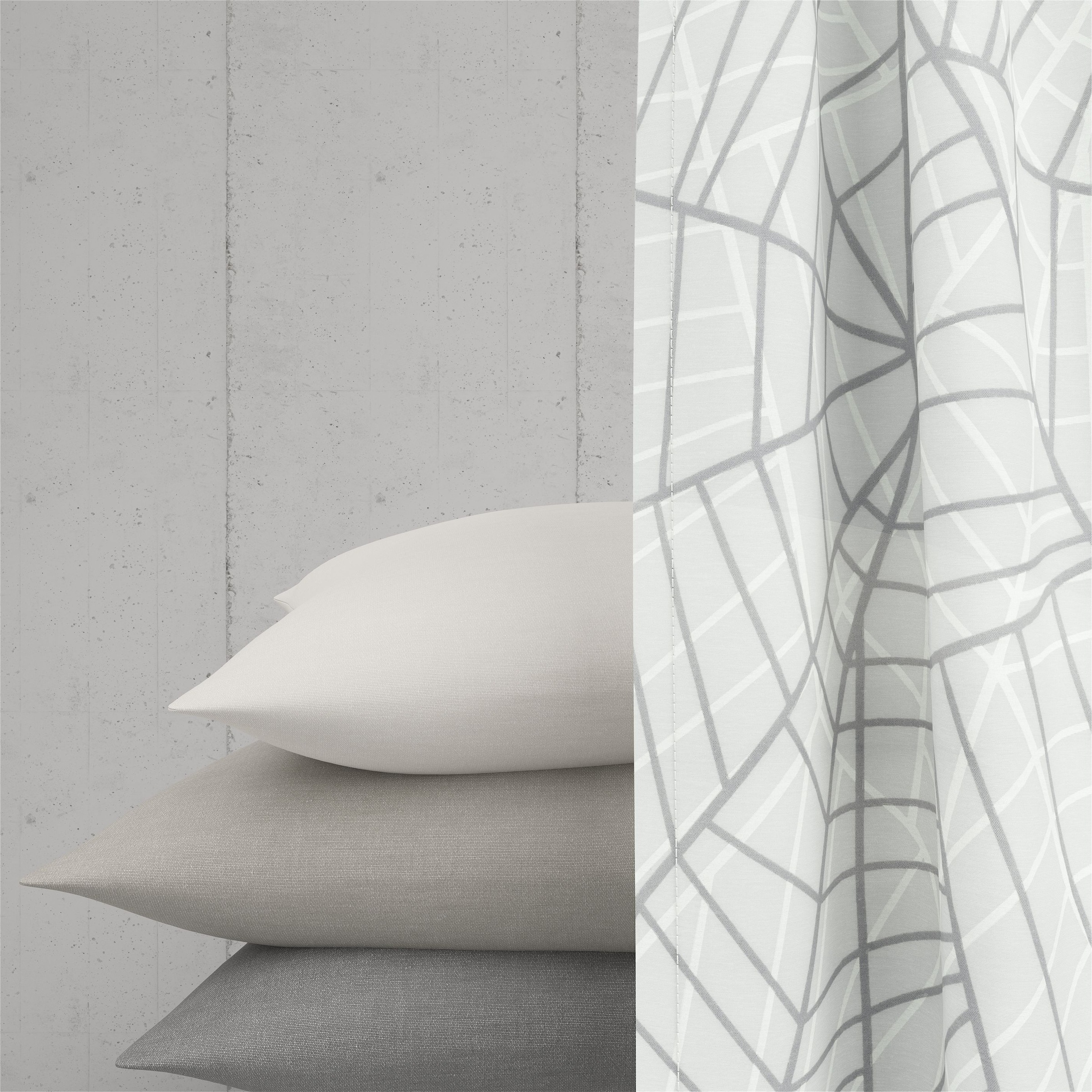 Neutex for you! Vorhang »SIMPLY« Ösen 1 Stk. tlg. Druckstoff mit Grafikdesign