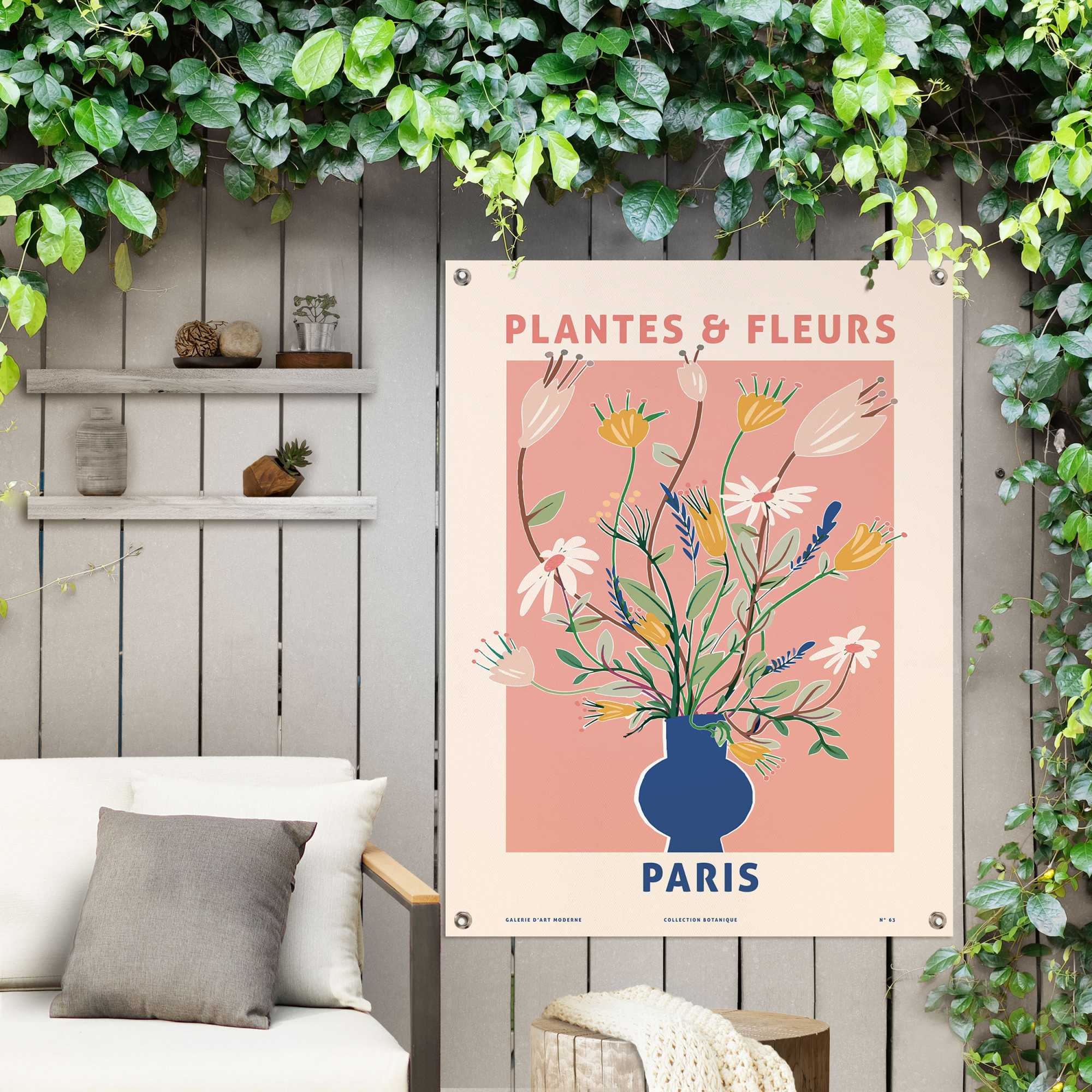 Reinders Poster "Blumen", Outdoor für Garten oder Balkon günstig online kaufen