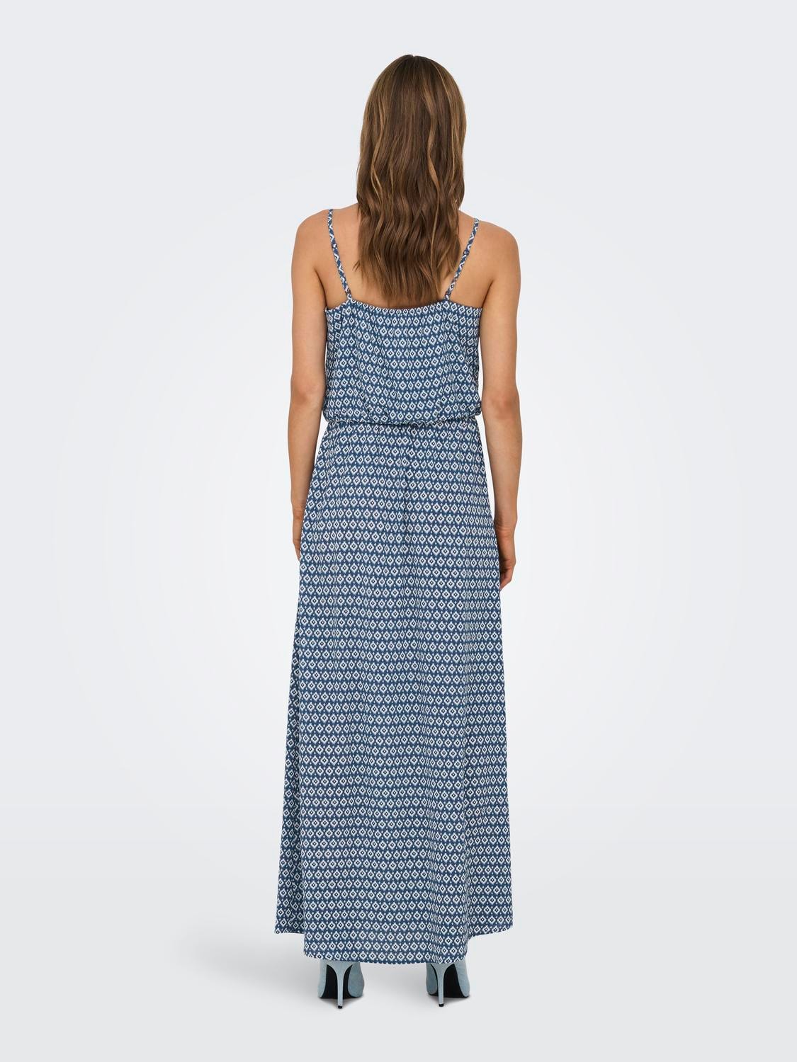 ONLY Maxikleid »ONLWINNER S/L MAXI DRESS NOOS PTM«, mit Spaghettiträger