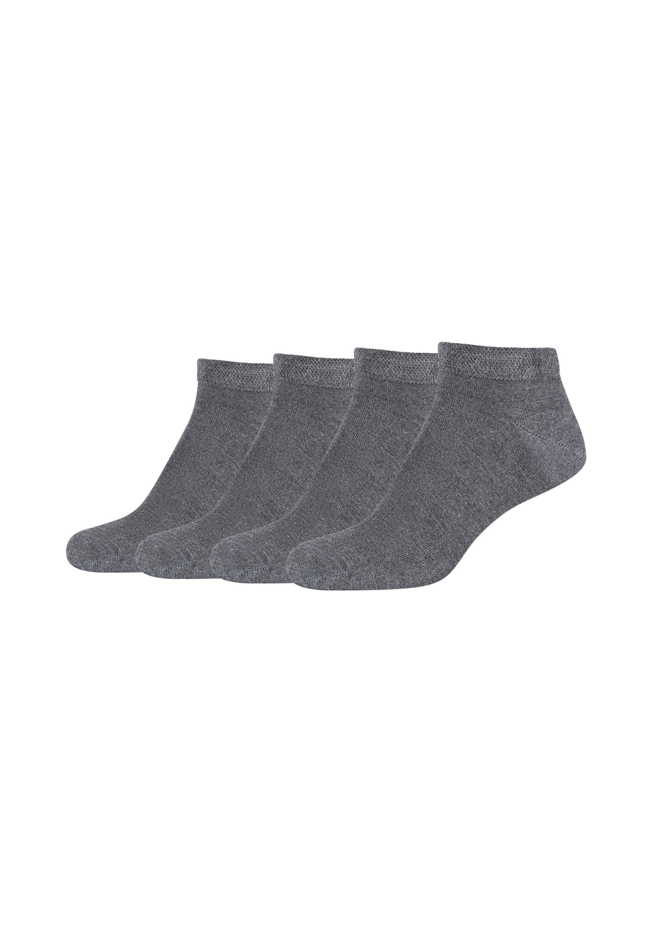 Camano Sneakersocken, (4er Pack), mit druckfreinem Bündchen