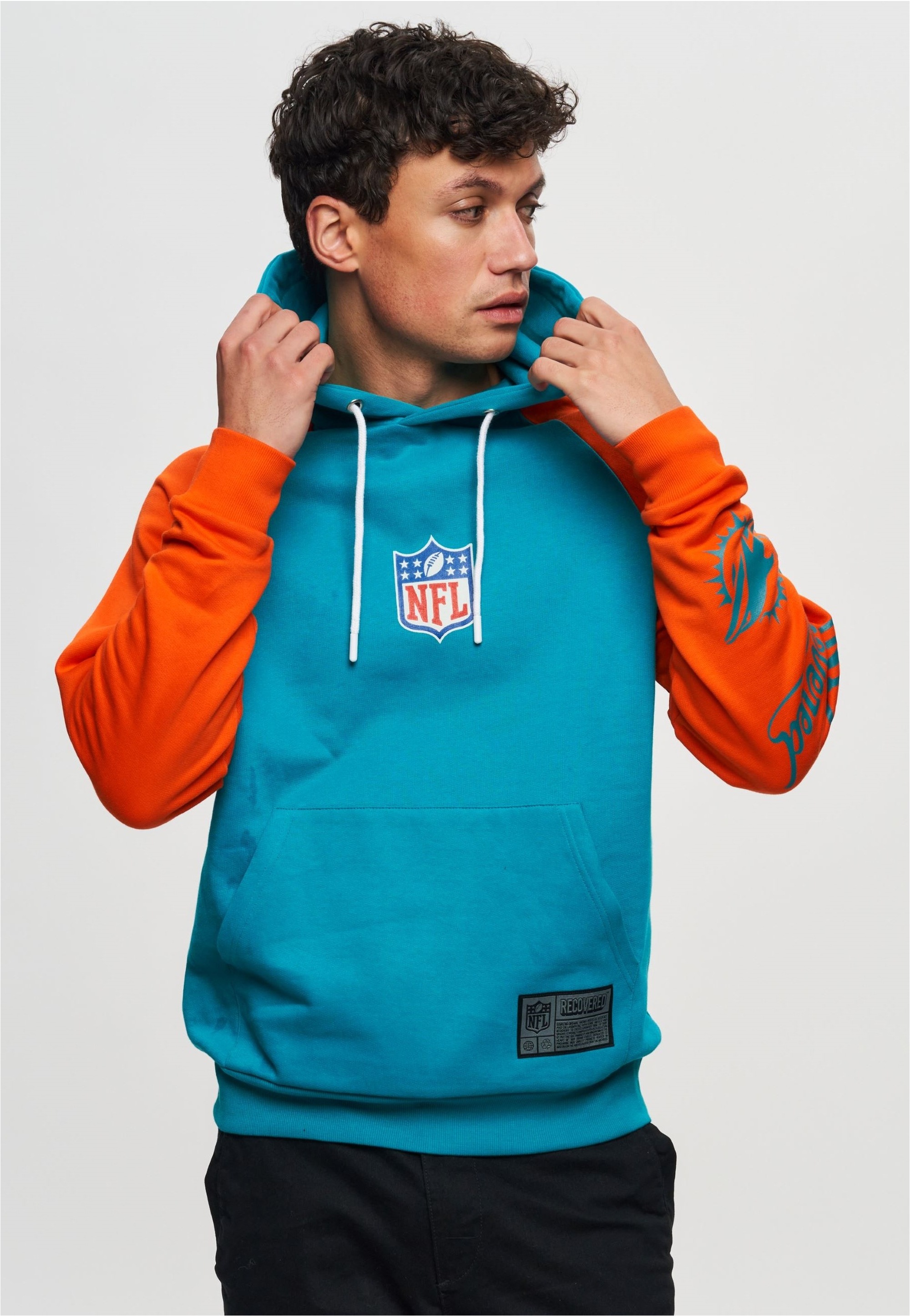 Recovered Kapuzensweatshirt »NFL Dolphins Eastern Div«, im zeitlosen Design