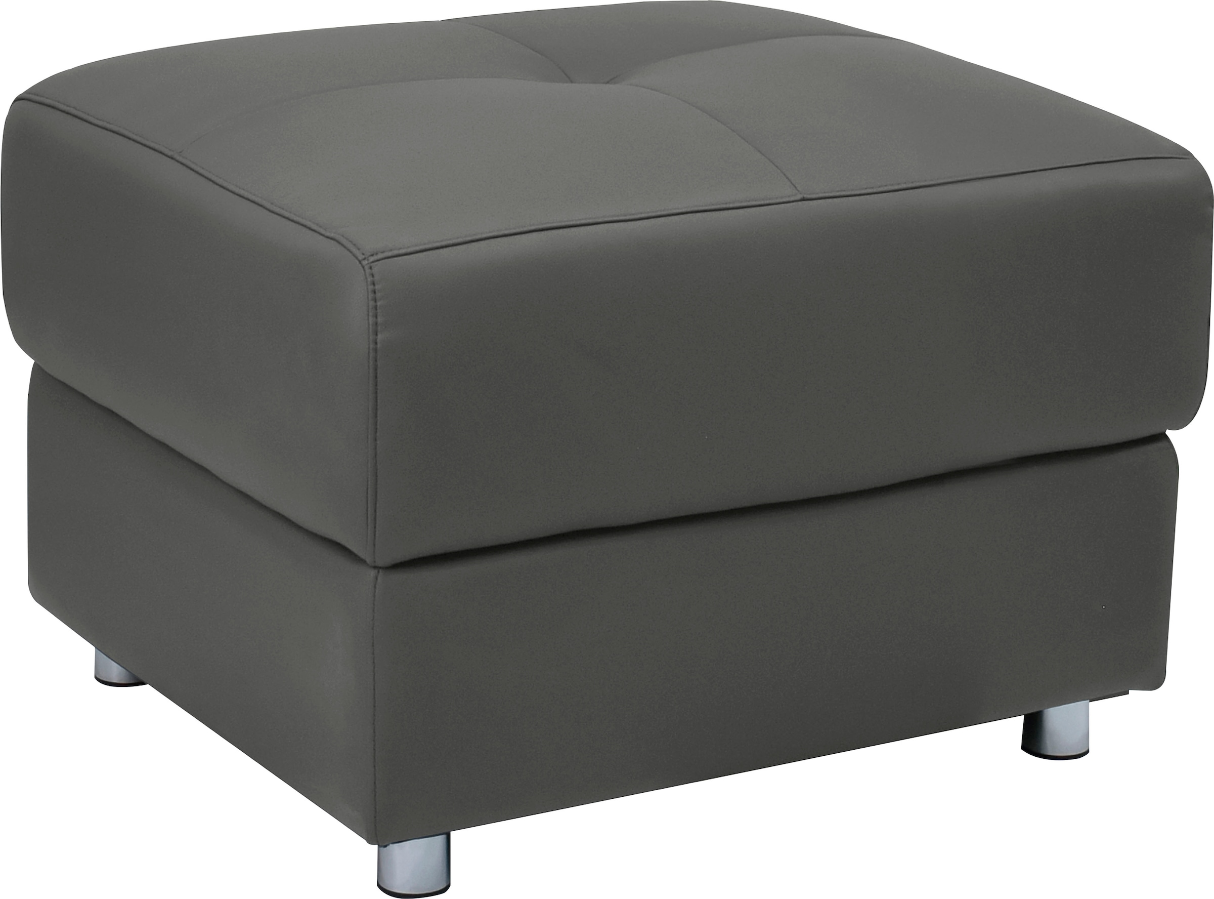 Home affaire Polsterhocker "Pareli" mit komfortablen Federkern und Stauraum günstig online kaufen