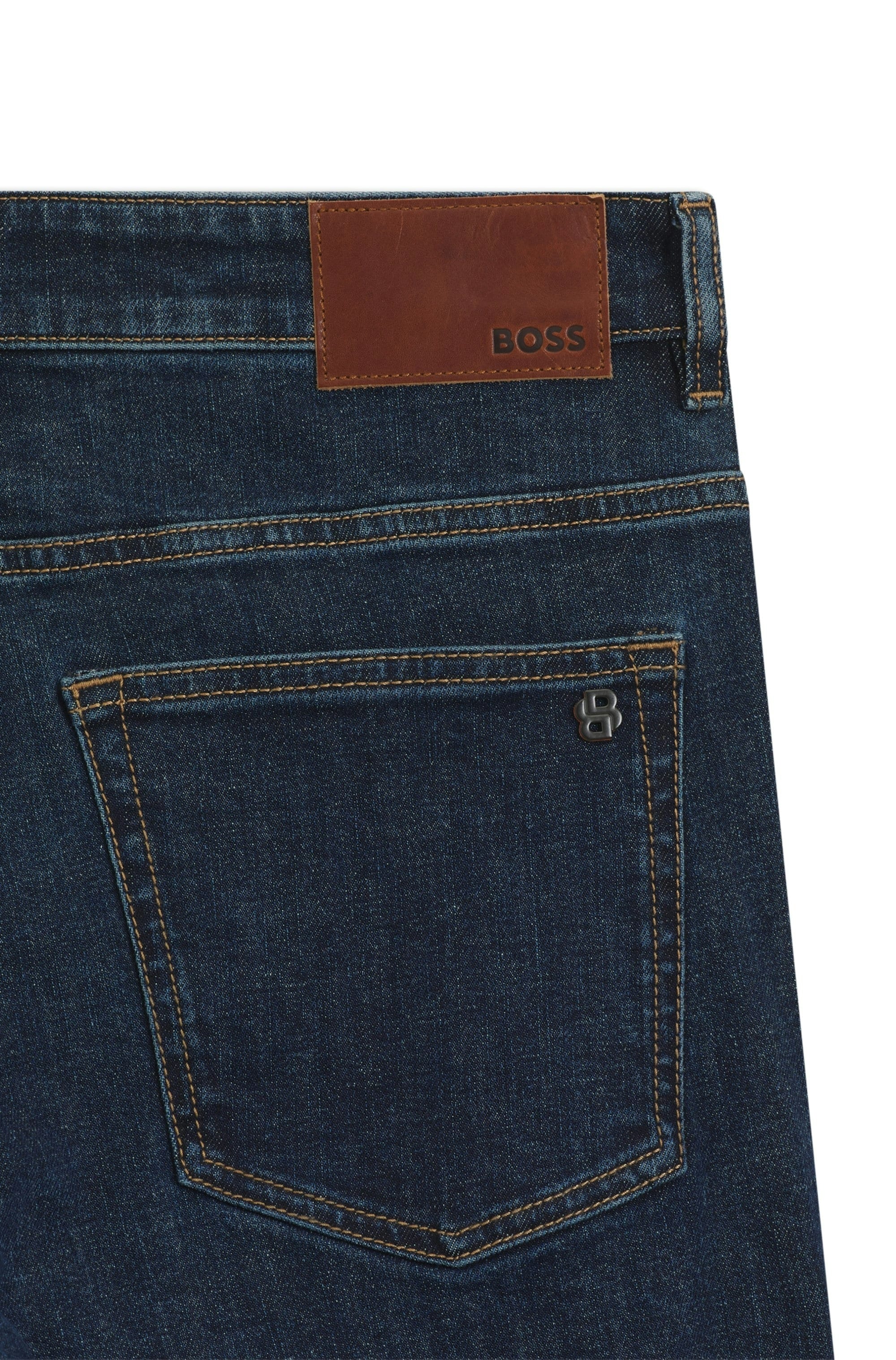 BOSS ORANGE 5-Pocket-Jeans »Delaware Soft-Motion-Denim« Schmale Passform Mittlere Leibhöhe